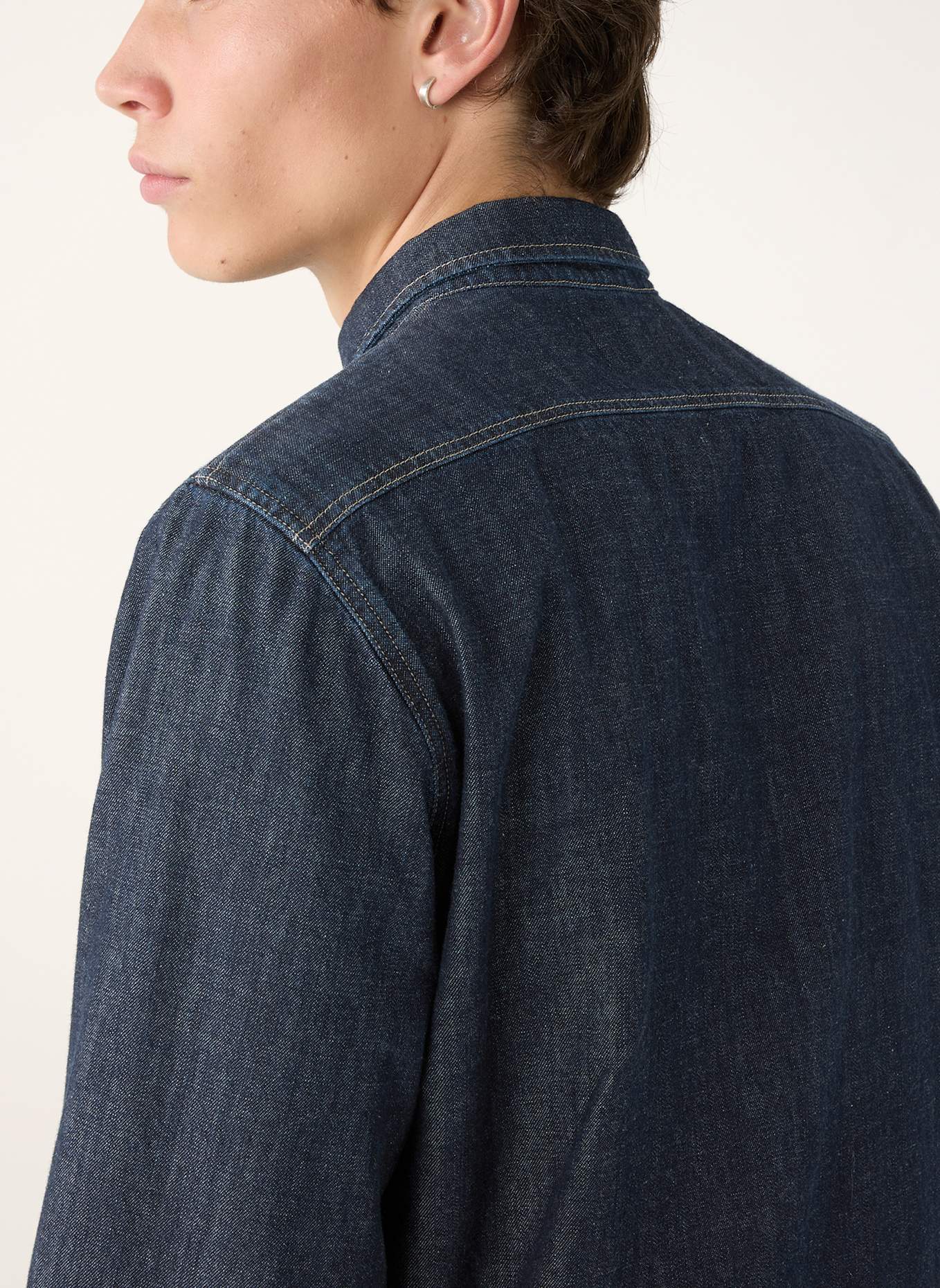 THE.NIM STANDARD Hemd DETROIT SHIRT: BLAU