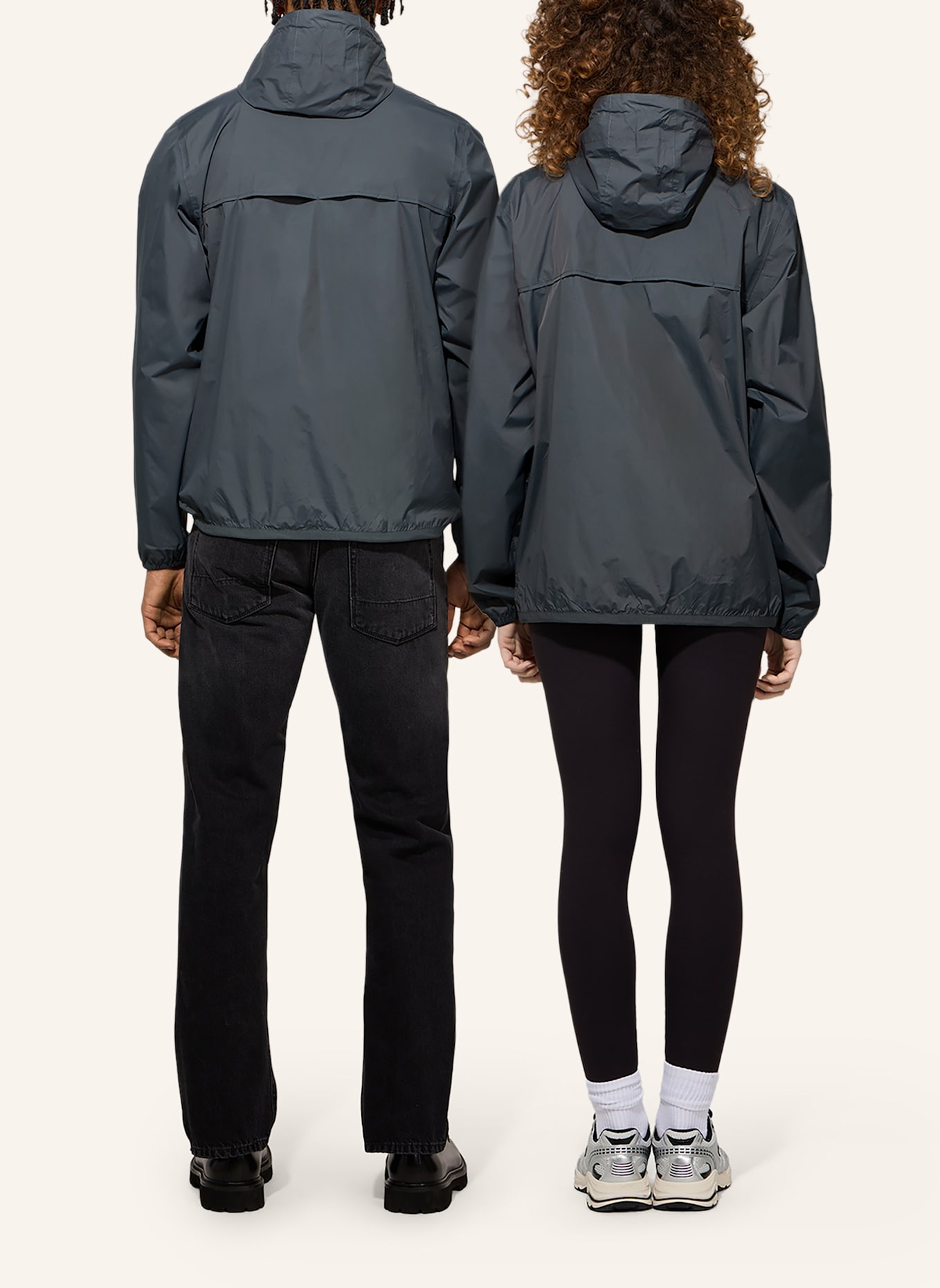 K-WAY Funktionsjacke LE VRAI 4.0 CLAUDE: DUNKELGRAU