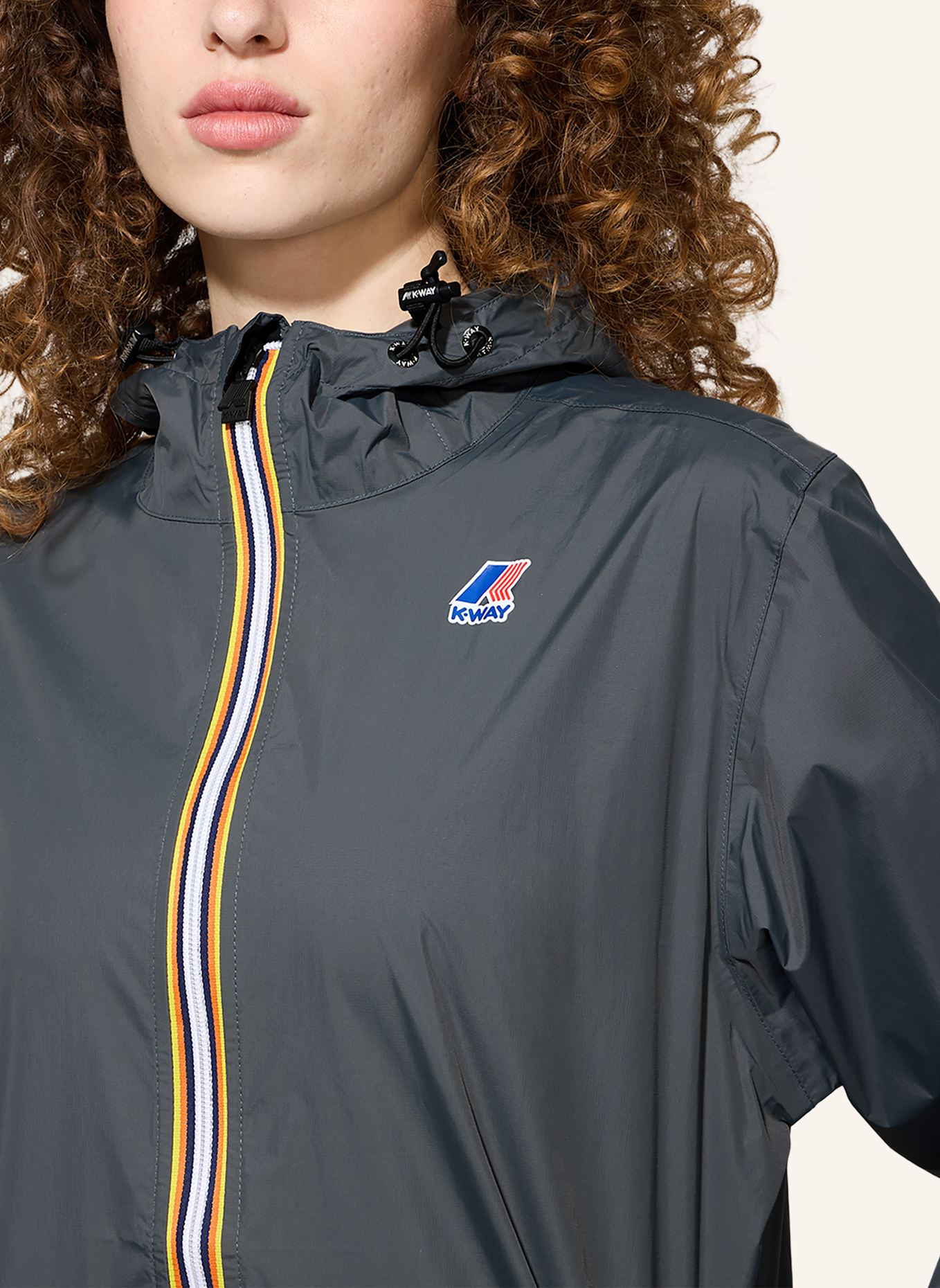 K-WAY Funktionsjacke LE VRAI 4.0 CLAUDE: DUNKELGRAU