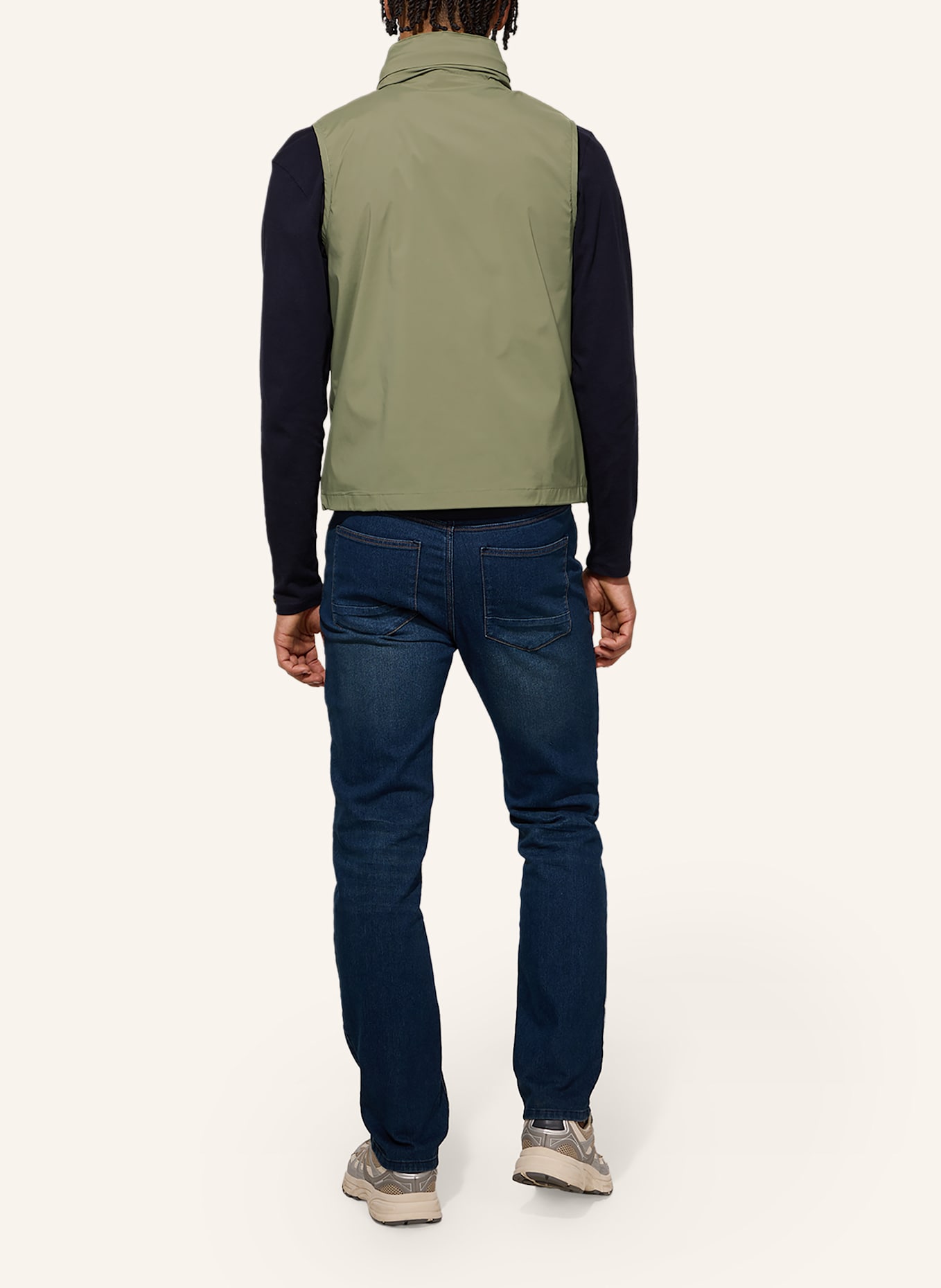 K-WAY Funktionsweste VALEN STRETCH NYLON JERSEY: GRÜN