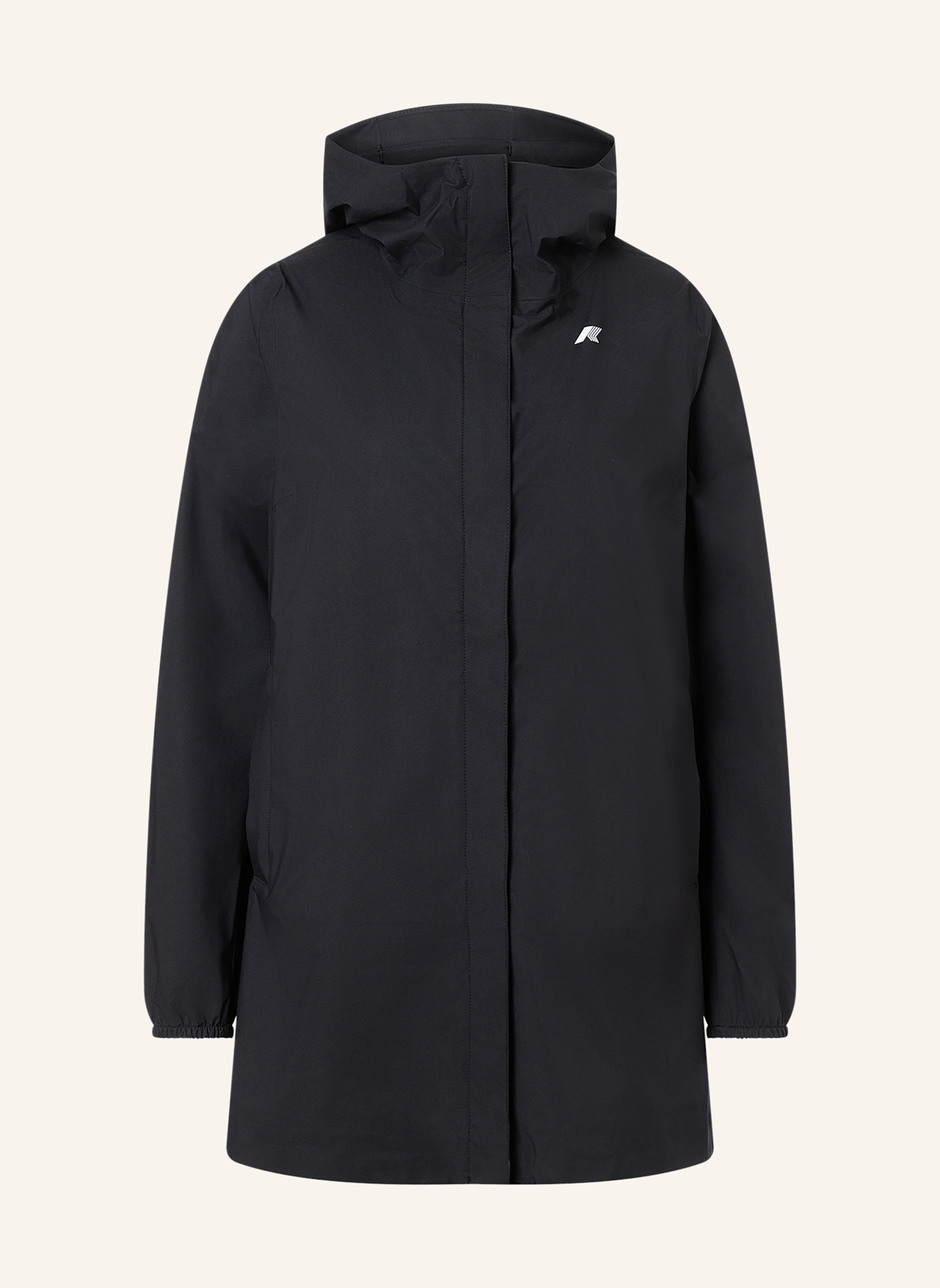 K-WAY Funktionsjacke SOPHIE STRETCH DOT: SCHWARZ