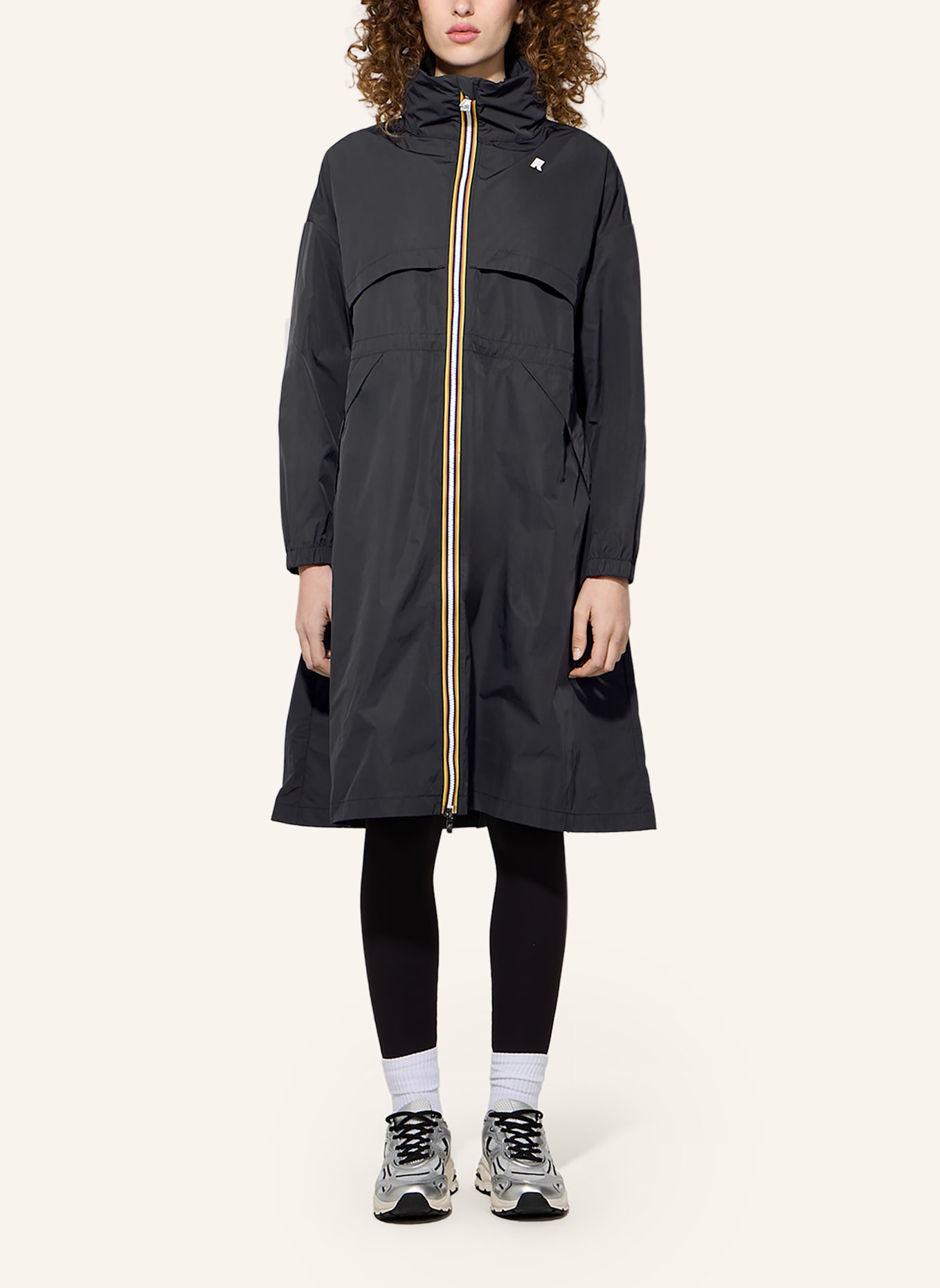 K-WAY Funktionsjacke AUBE MEMORY TOUCH: SCHWARZ