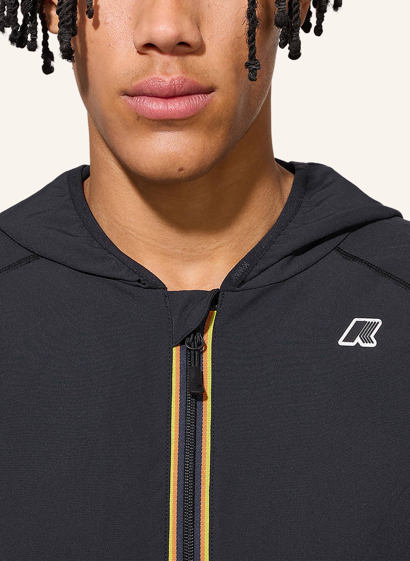 K-WAY Funktionsjacke SIA: SCHWARZ