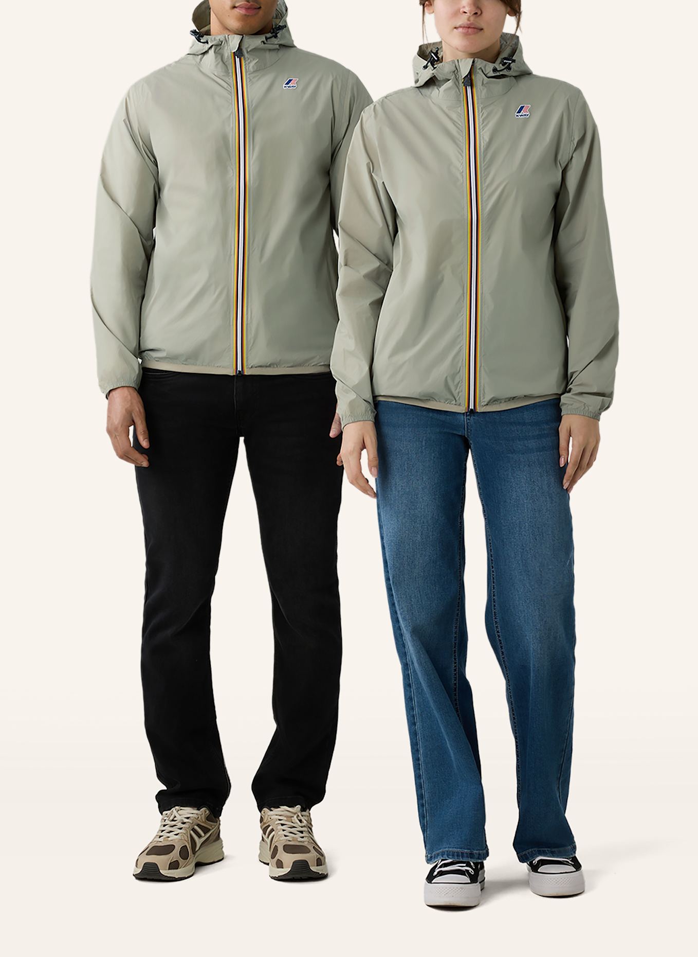 K-WAY Funktionsjacke LE VRAI 4.0 CLAUDE: GRÜN