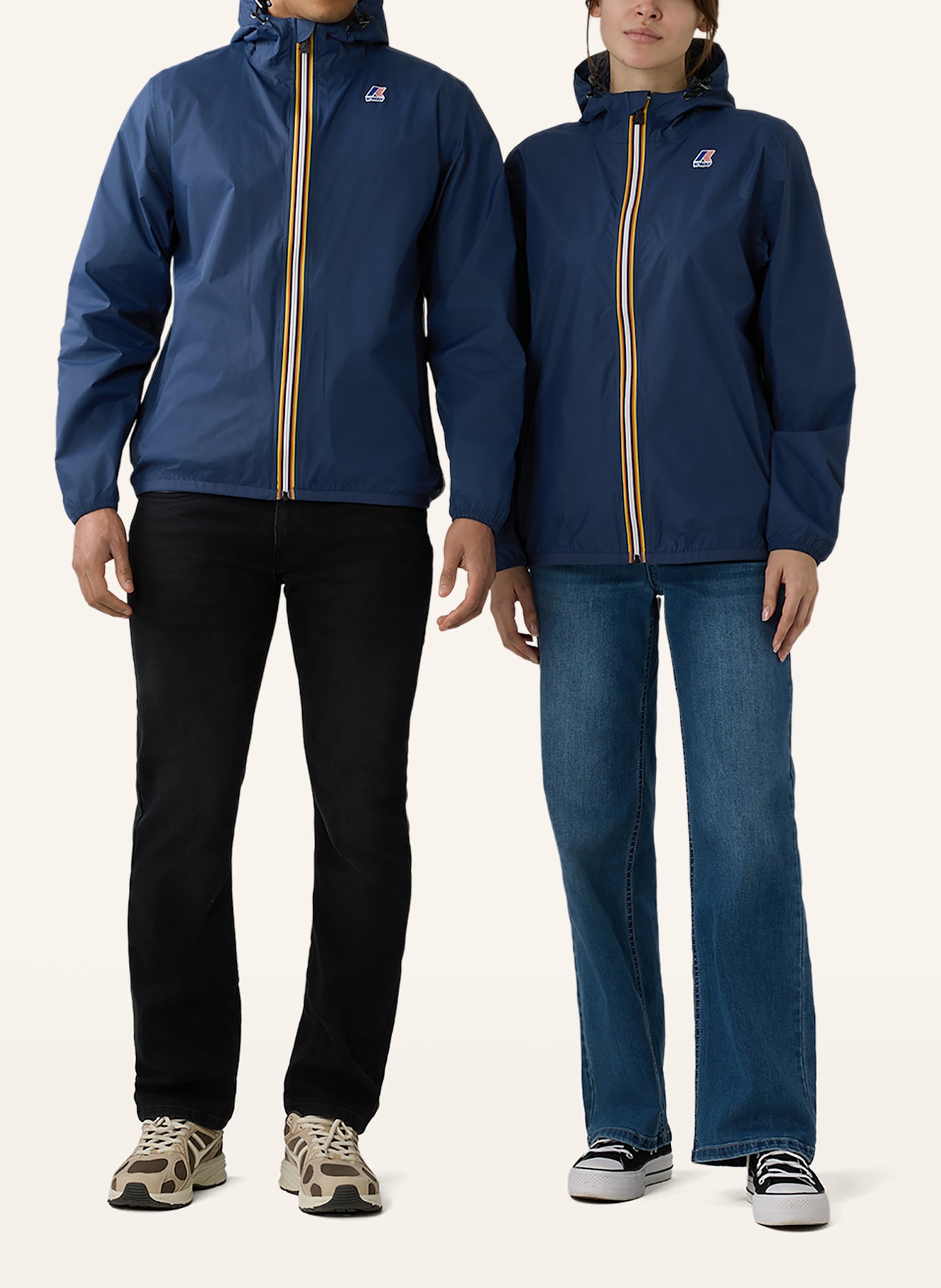 K-WAY Funktionsjacke LE VRAI 4.0 CLAUDE: BLAU