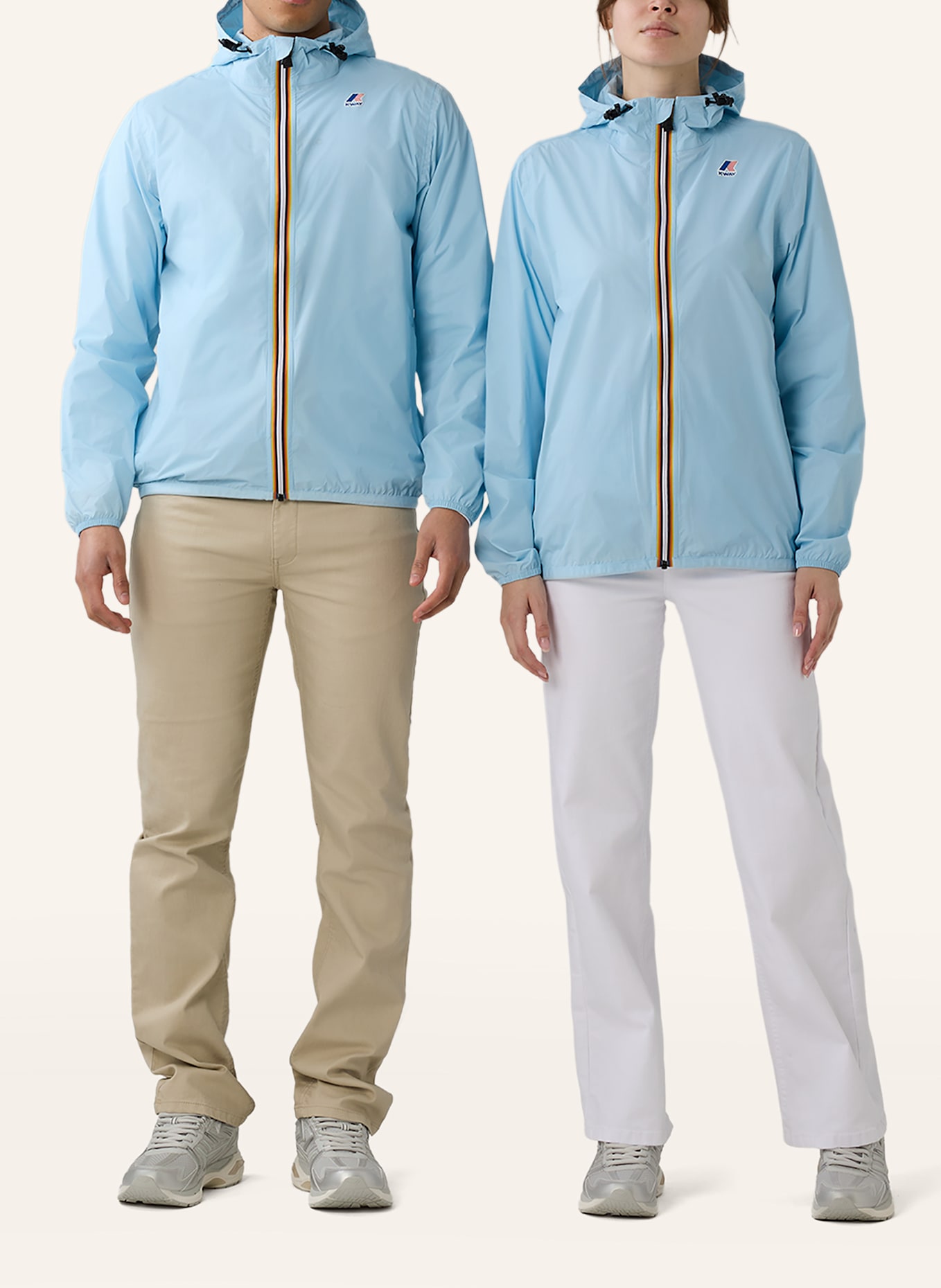 K-WAY Funktionsjacke LE VRAI 4.0 CLAUDE: BLAU