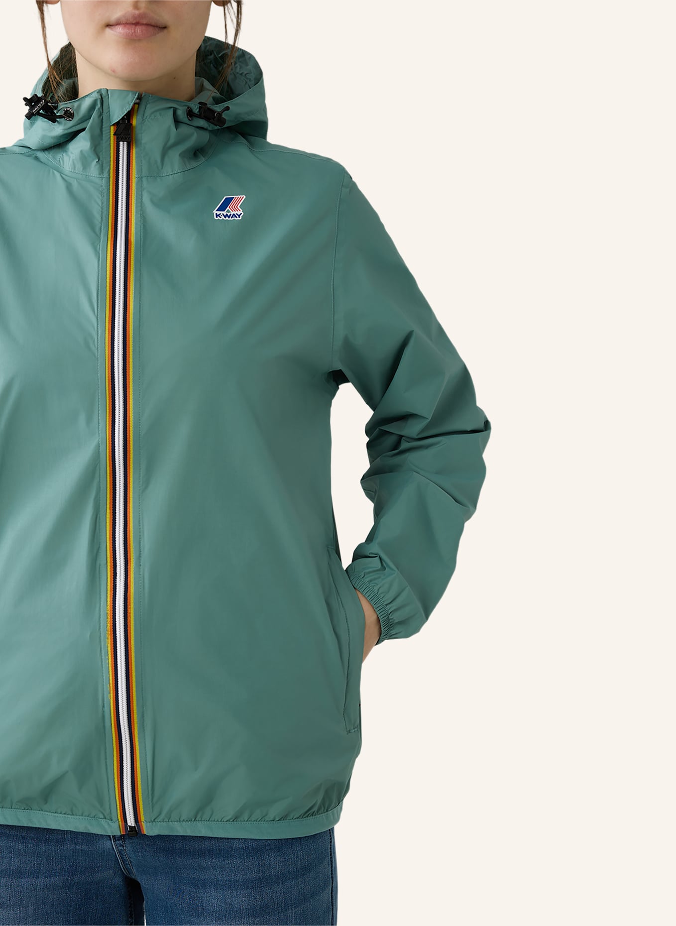 K-WAY Funktionsjacke LE VRAI 4.0 CLAUDE: GRÜN