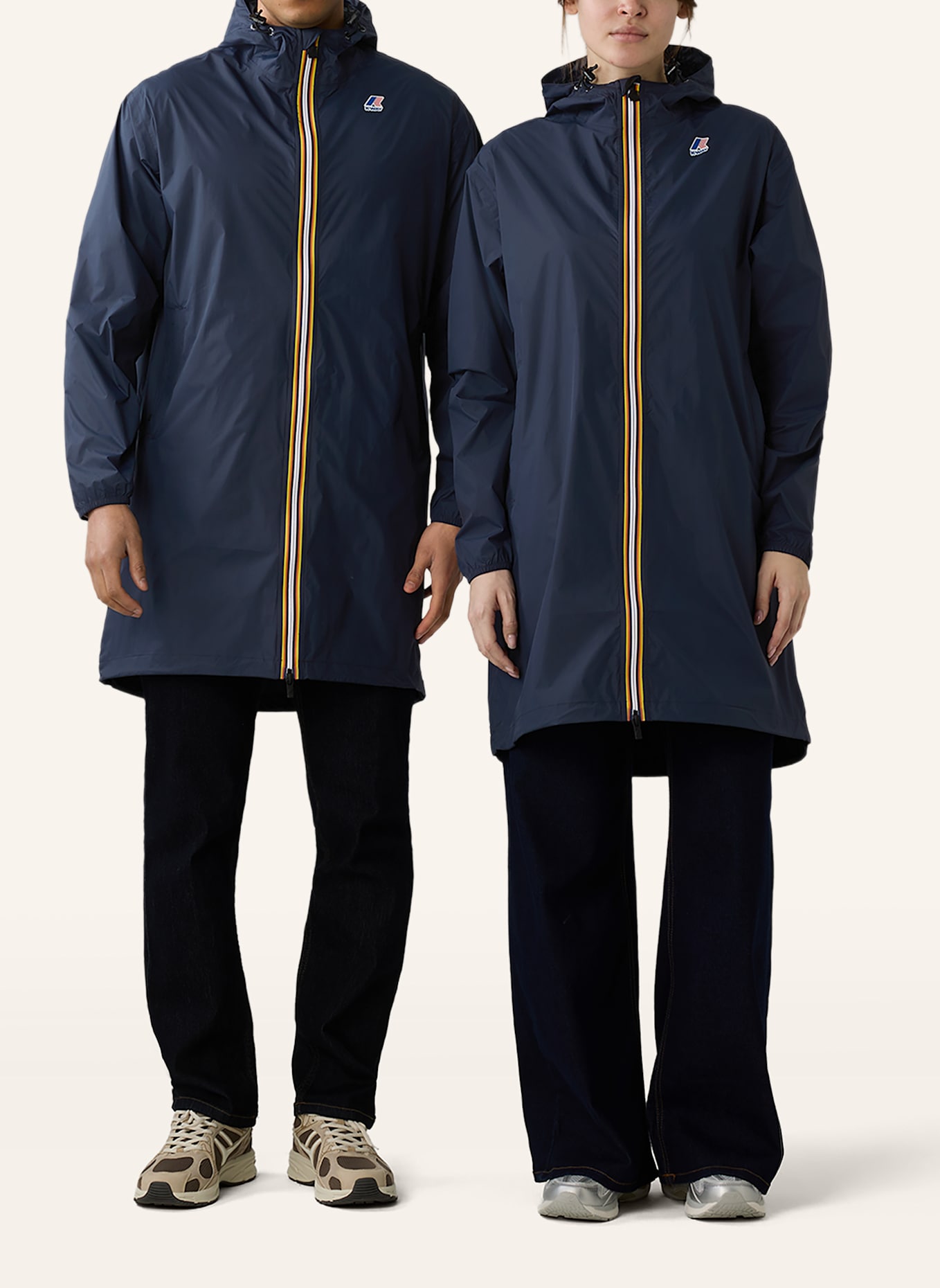 K-WAY Regenmantel LE VRAI 4.0 EIFFEL EAST: BLAU