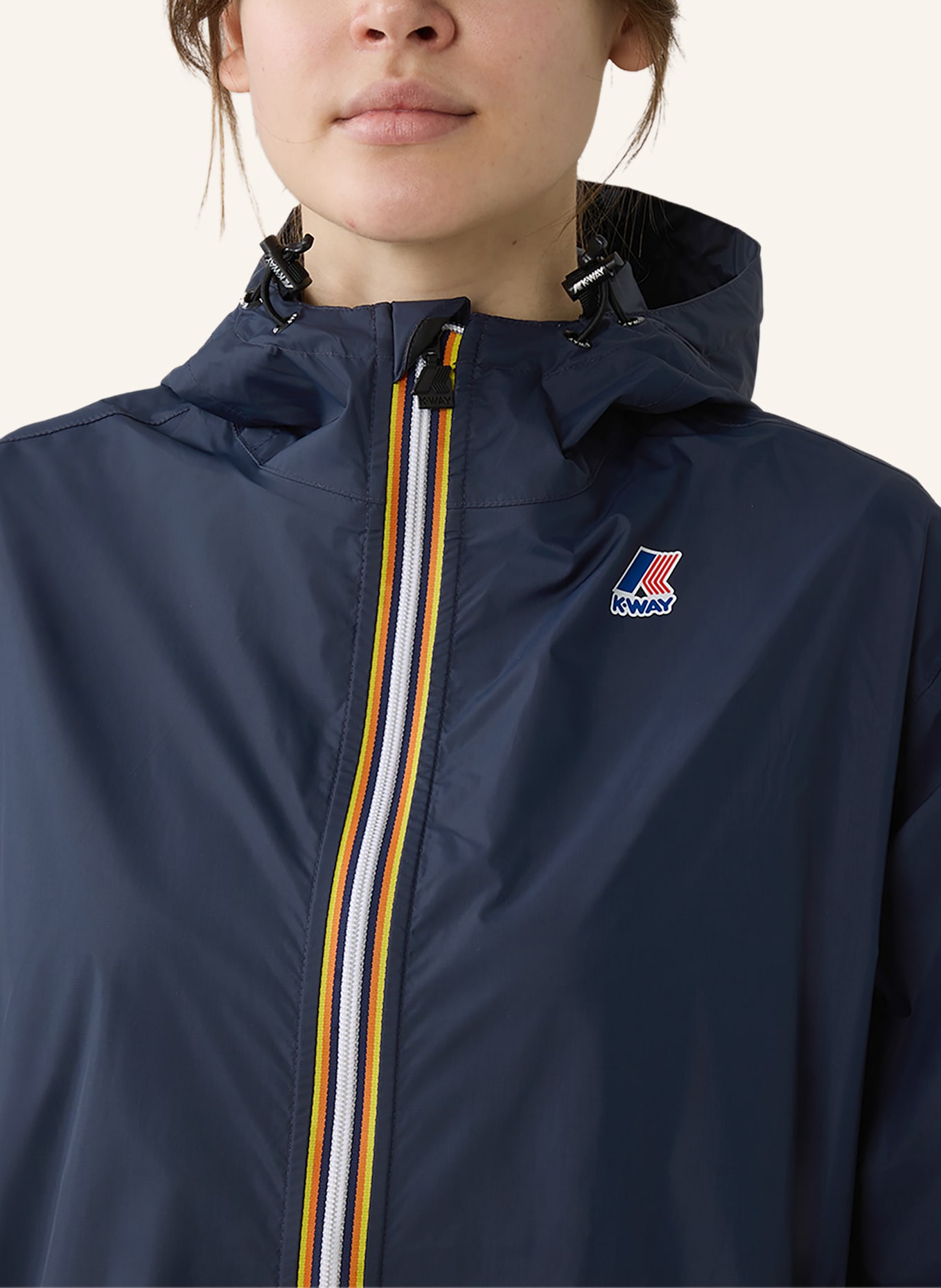 K-WAY Regenmantel LE VRAI 4.0 EIFFEL EAST: BLAU