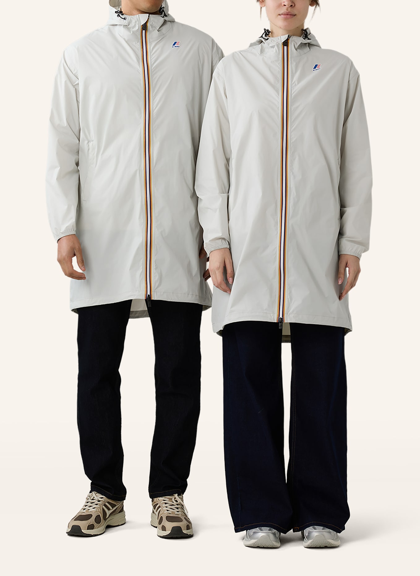 K-WAY Regenmantel LE VRAI 4.0 EIFFEL EAST: BEIGE