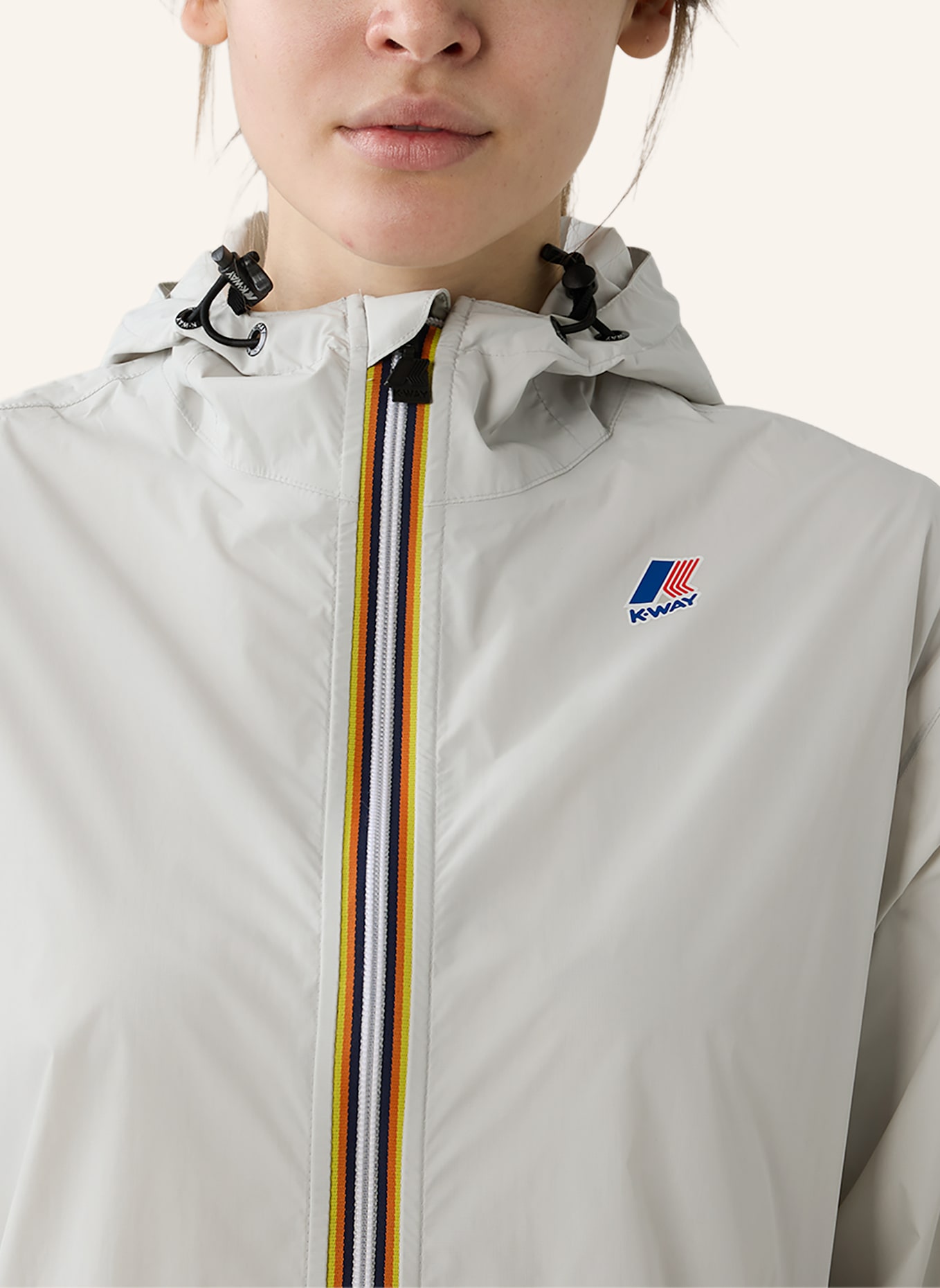 K-WAY Regenmantel LE VRAI 4.0 EIFFEL EAST: BEIGE