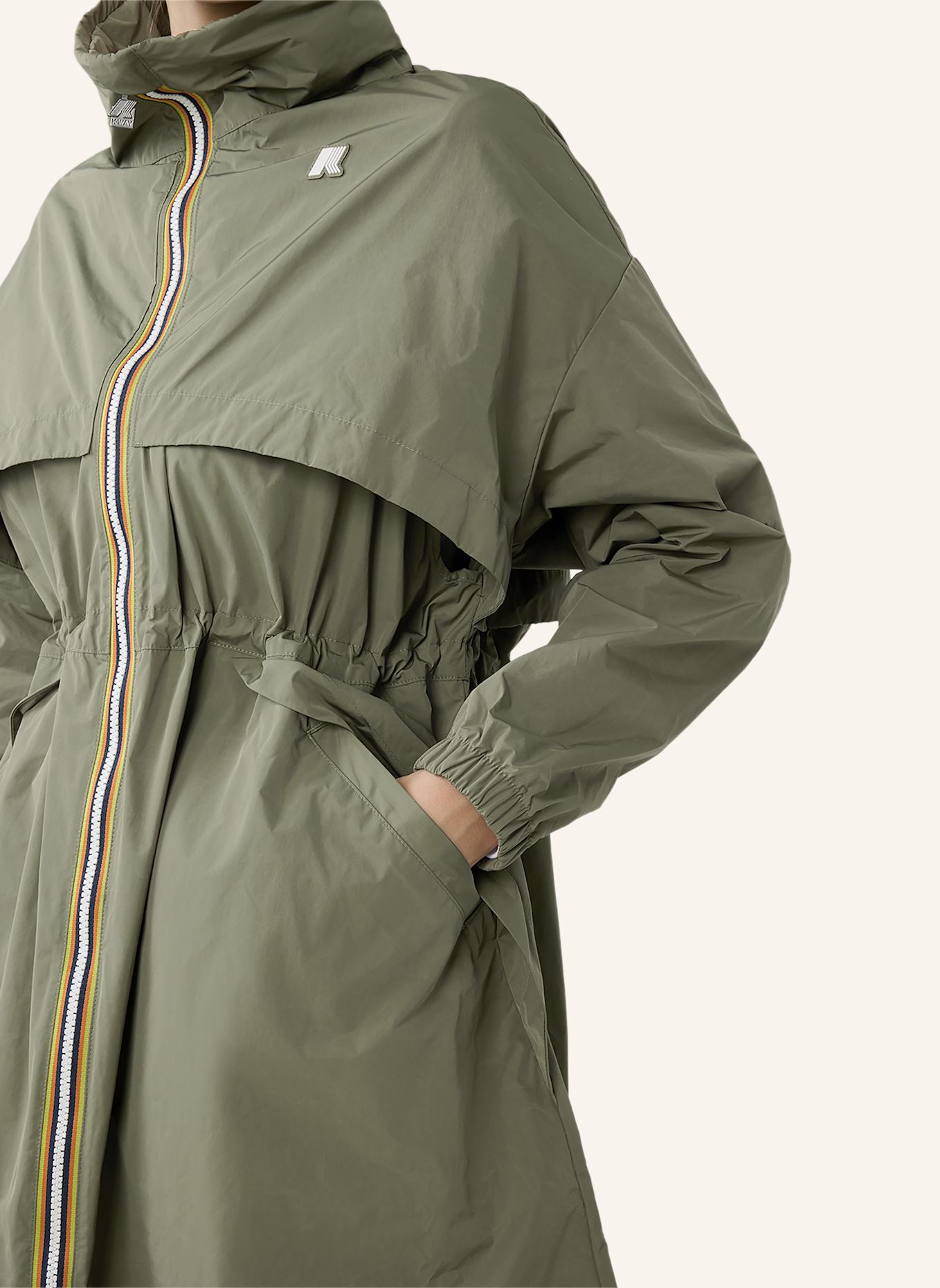 K-WAY Funktionsjacke AUBE MEMORY TOUCH: GRÜN