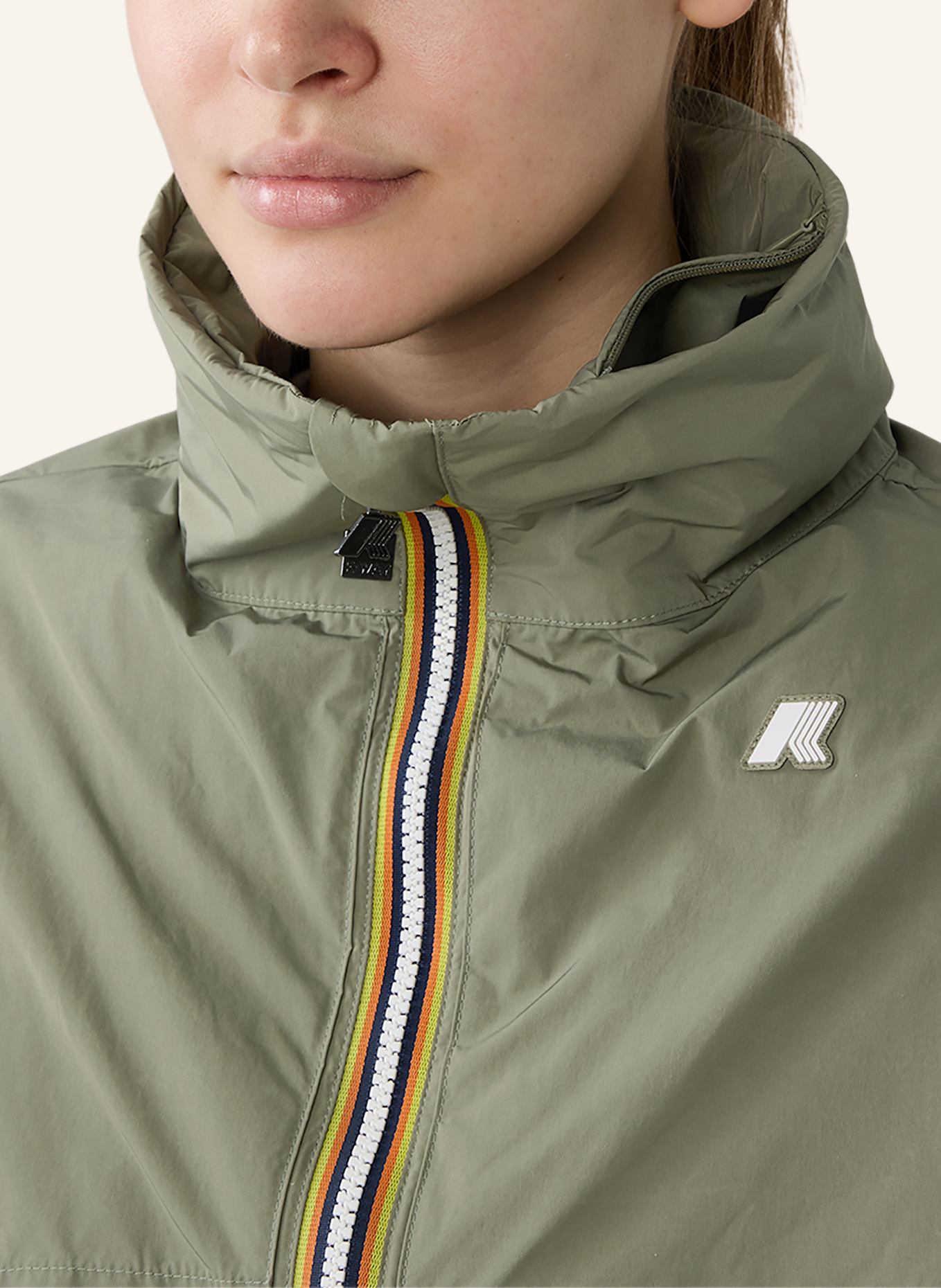 K-WAY Funktionsjacke AUBE MEMORY TOUCH: GRÜN