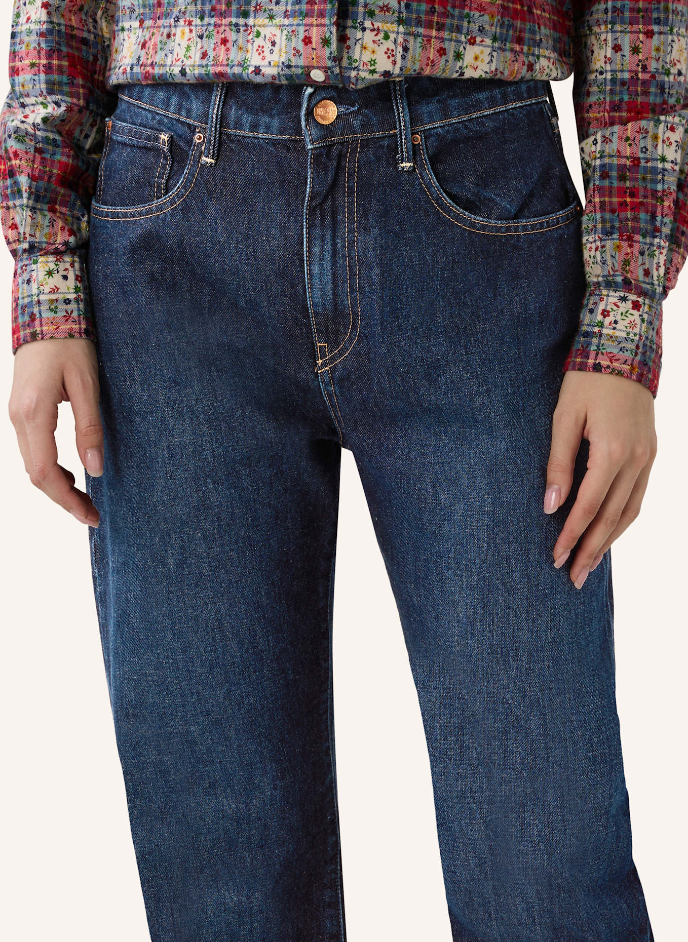 THE.NIM STANDARD Jeans COURTNEY JEANS 11,5 oz: STONE DARK