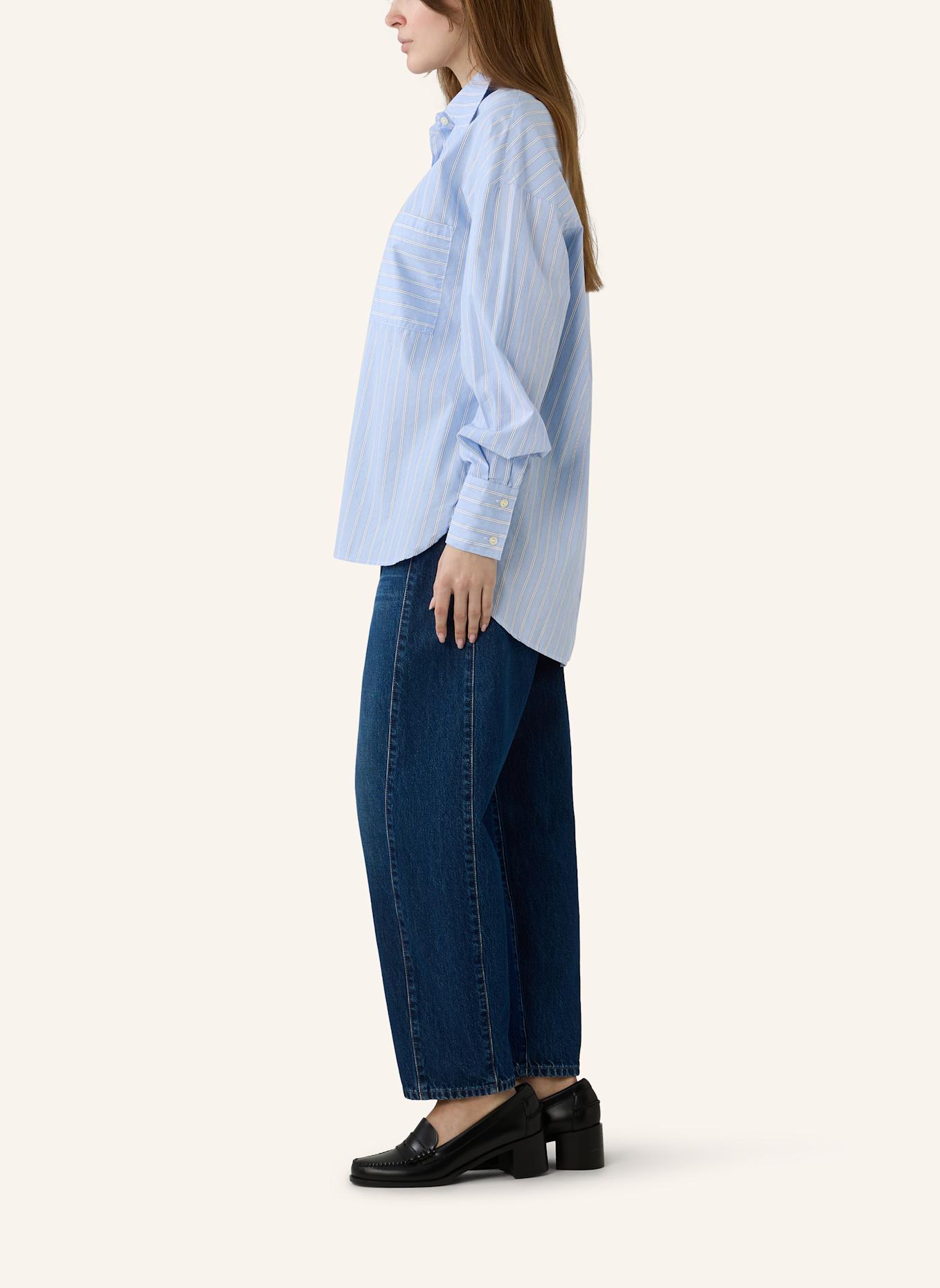 THE.NIM STANDARD Hemd WOMAN OVERSIZE COTTON SHIRT: WEISS