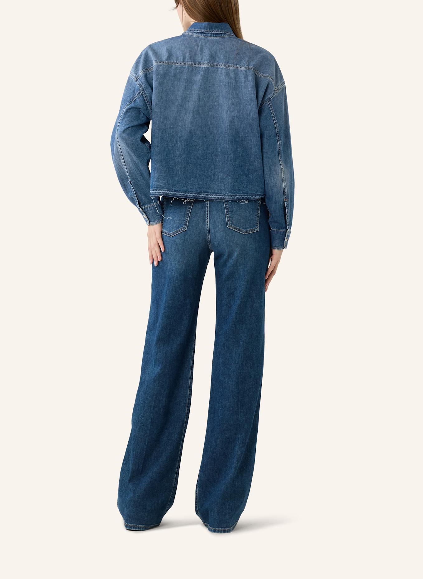 THE.NIM STANDARD Hemd WOMAN BOXY SHIRT: HELLBLAU