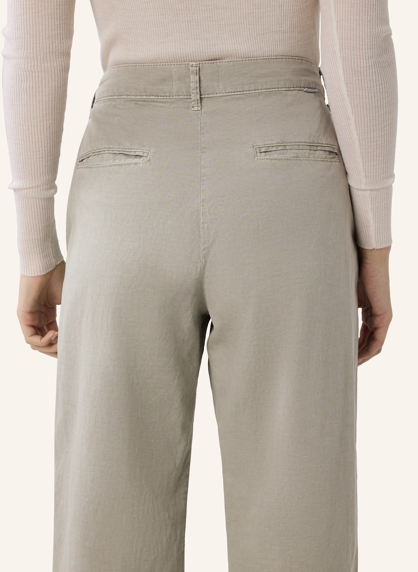 THE.NIM STANDARD Hose CHINO FLAT FRONT: GRÜN