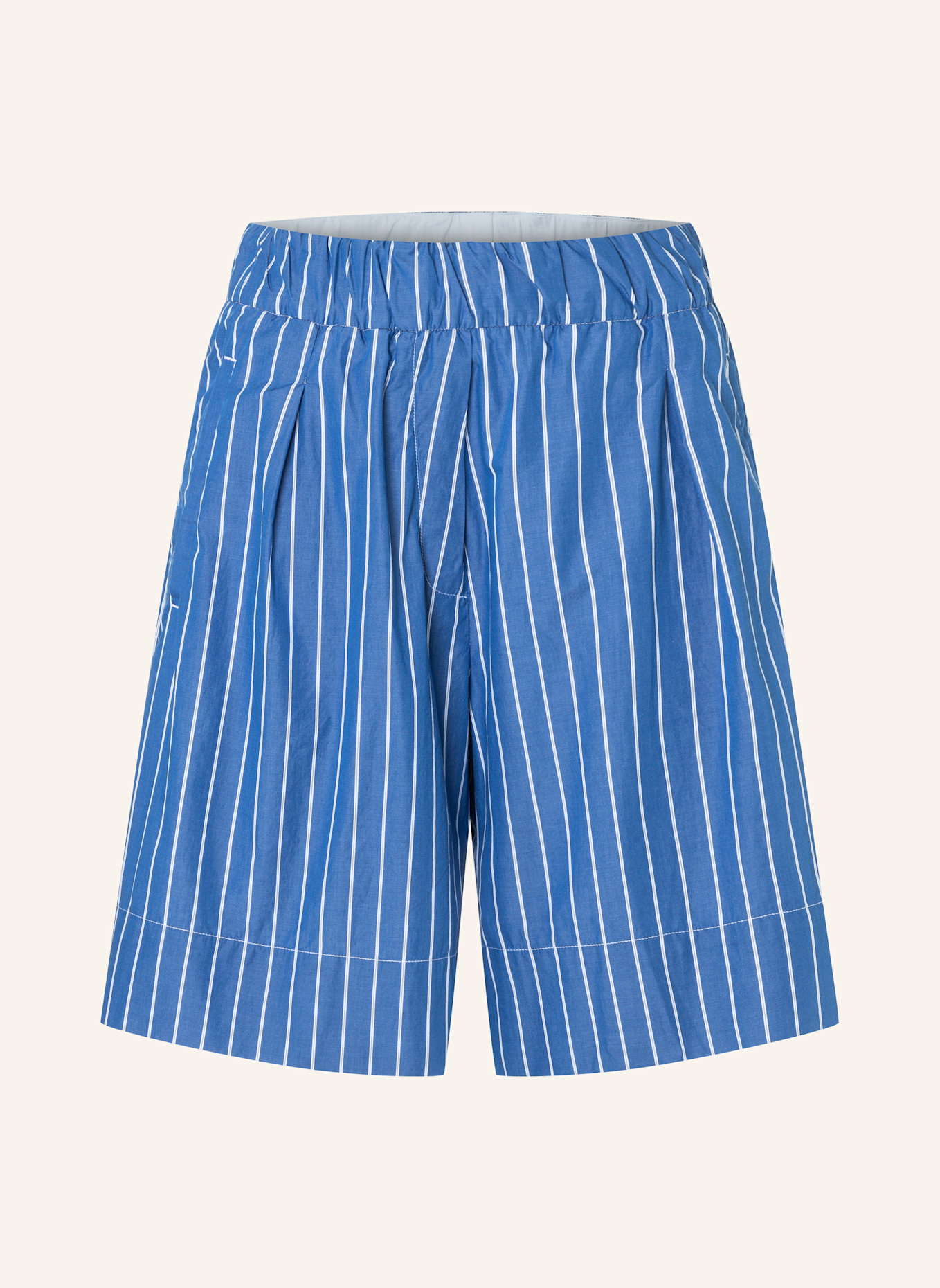 THE.NIM STANDARD Short WOMAN ELASTIC BAND SHORTS: HELLBLAU