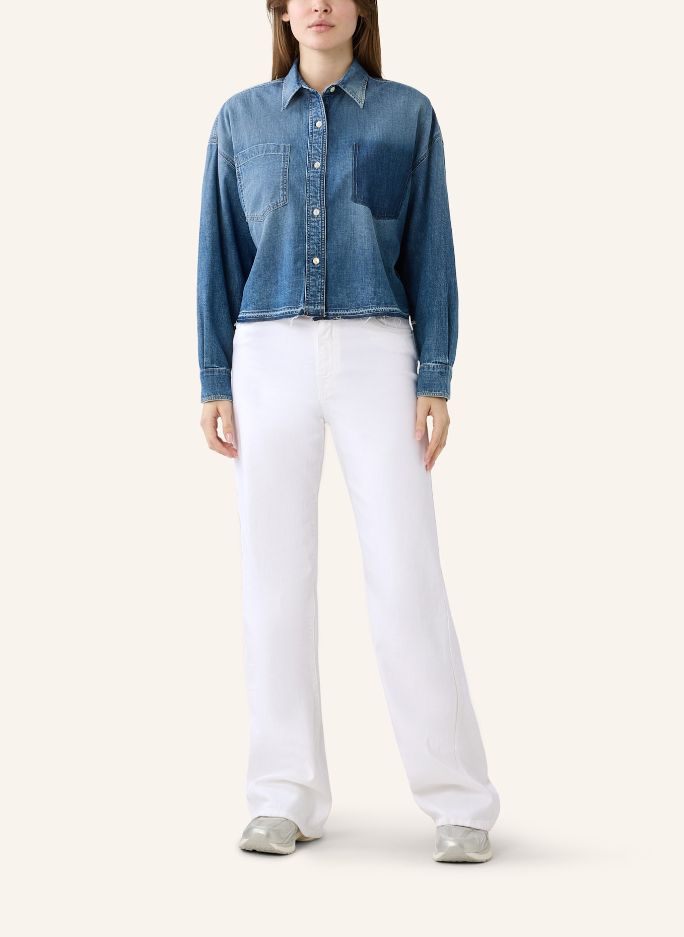 THE.NIM STANDARD Jeans DEBBIE JEANS 8,5 oz: WHITE