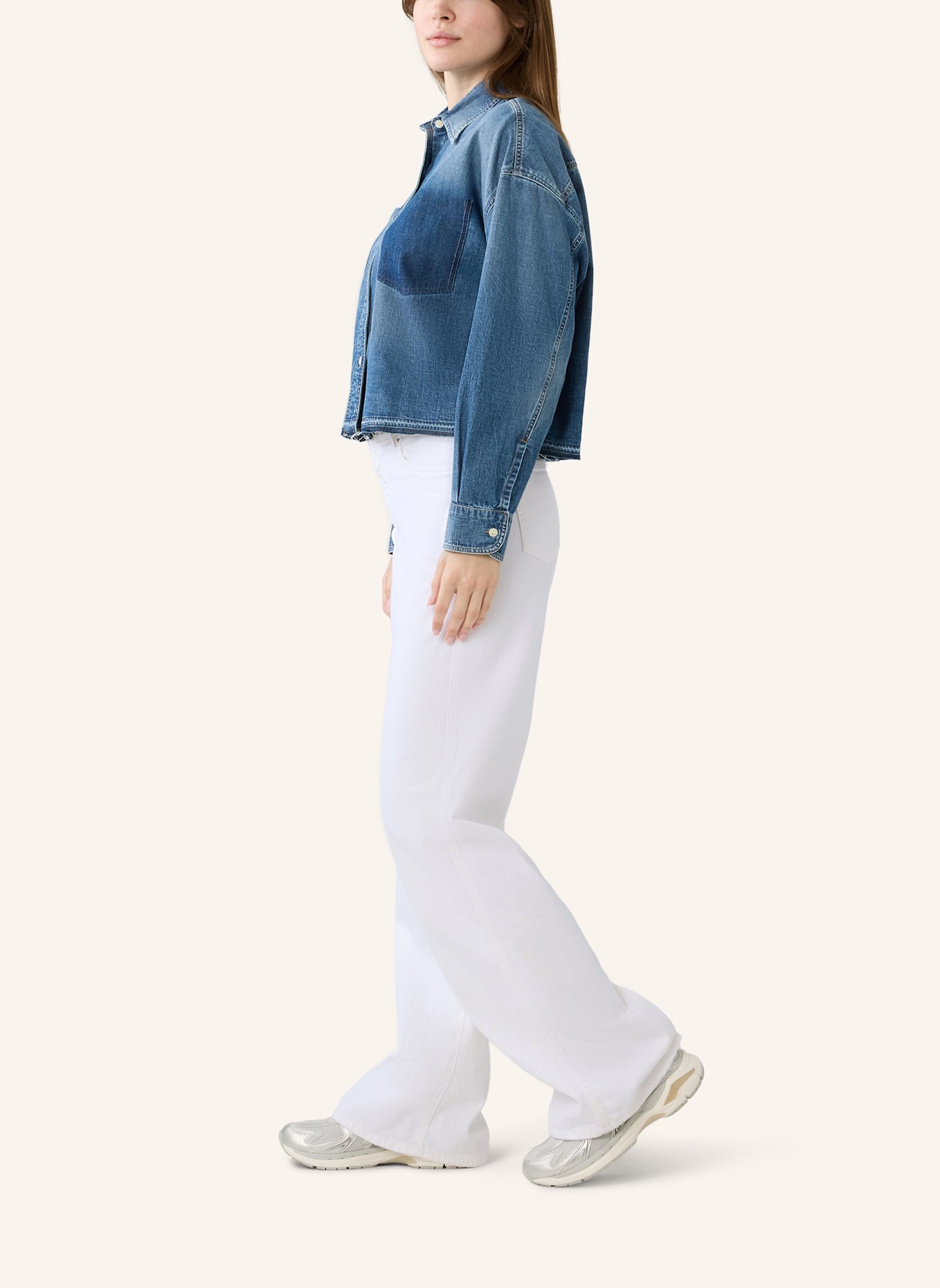 THE.NIM STANDARD Jeans DEBBIE JEANS 8,5 oz: WHITE