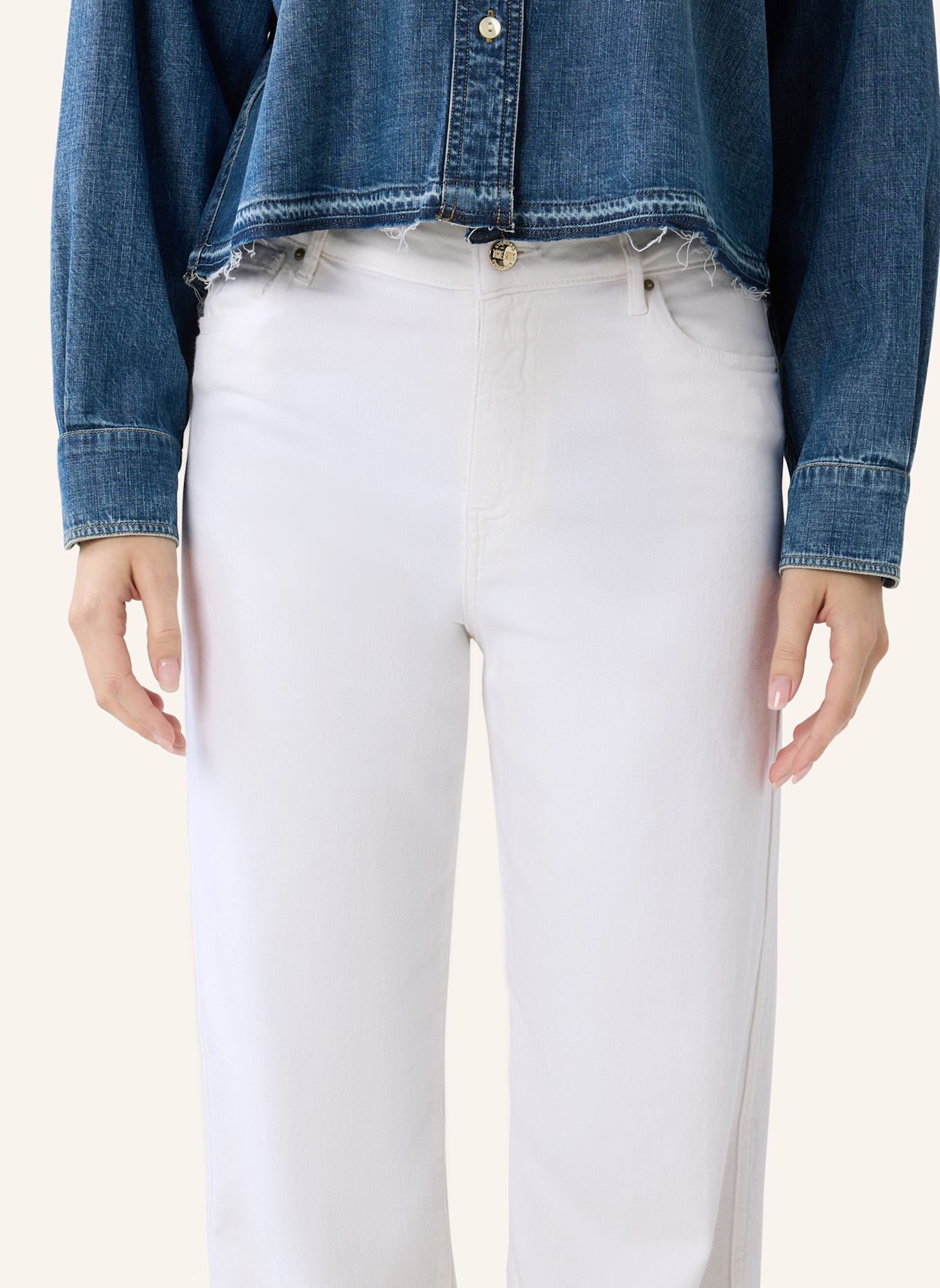 THE.NIM STANDARD Jeans DEBBIE JEANS 8,5 oz: WHITE