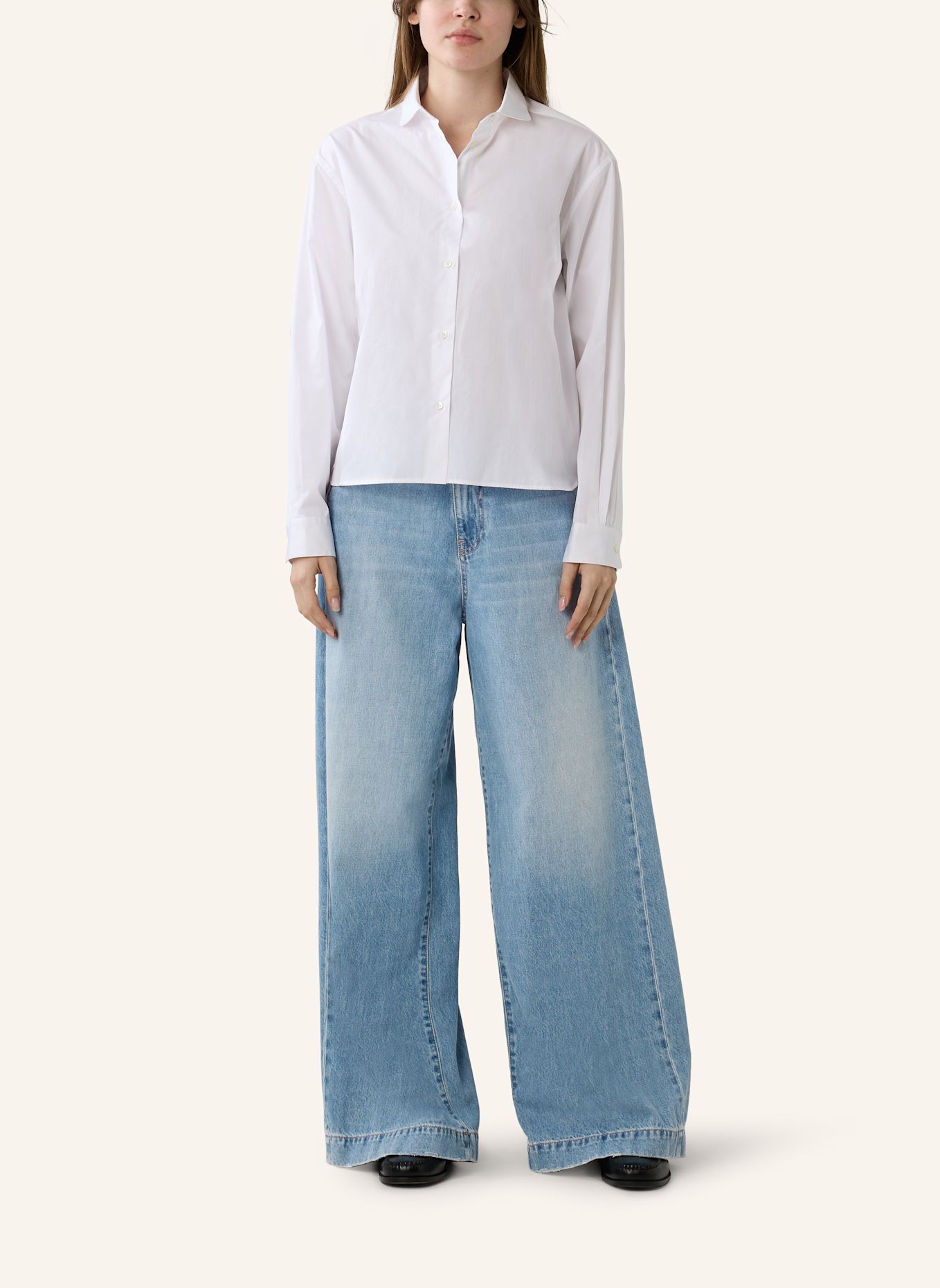 THE.NIM STANDARD Jeans AMY 12 oz: SUPER STONE WASH