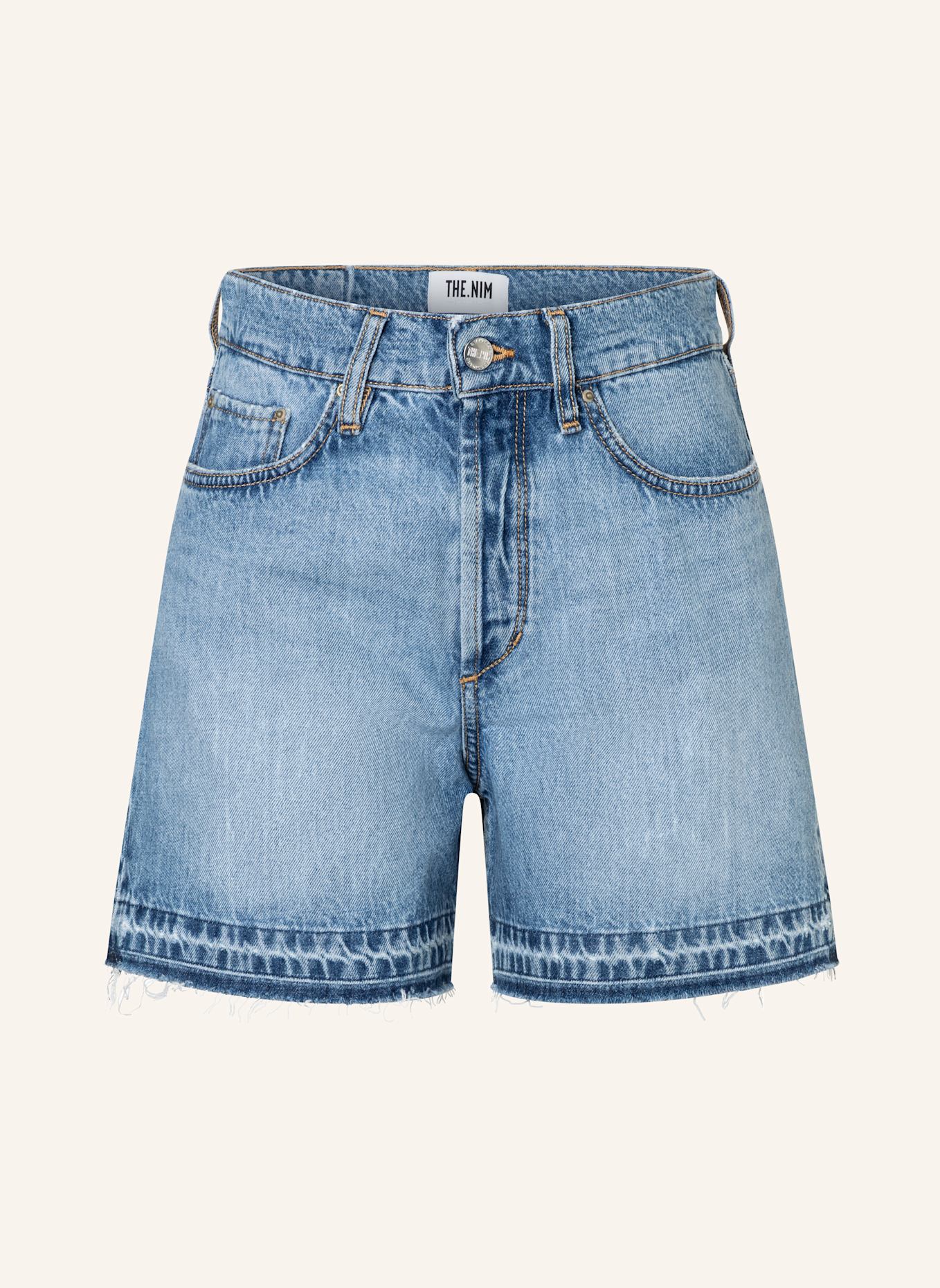 THE.NIM STANDARD Short WOMAN DENIM SHORTS: LIGHT BLUE