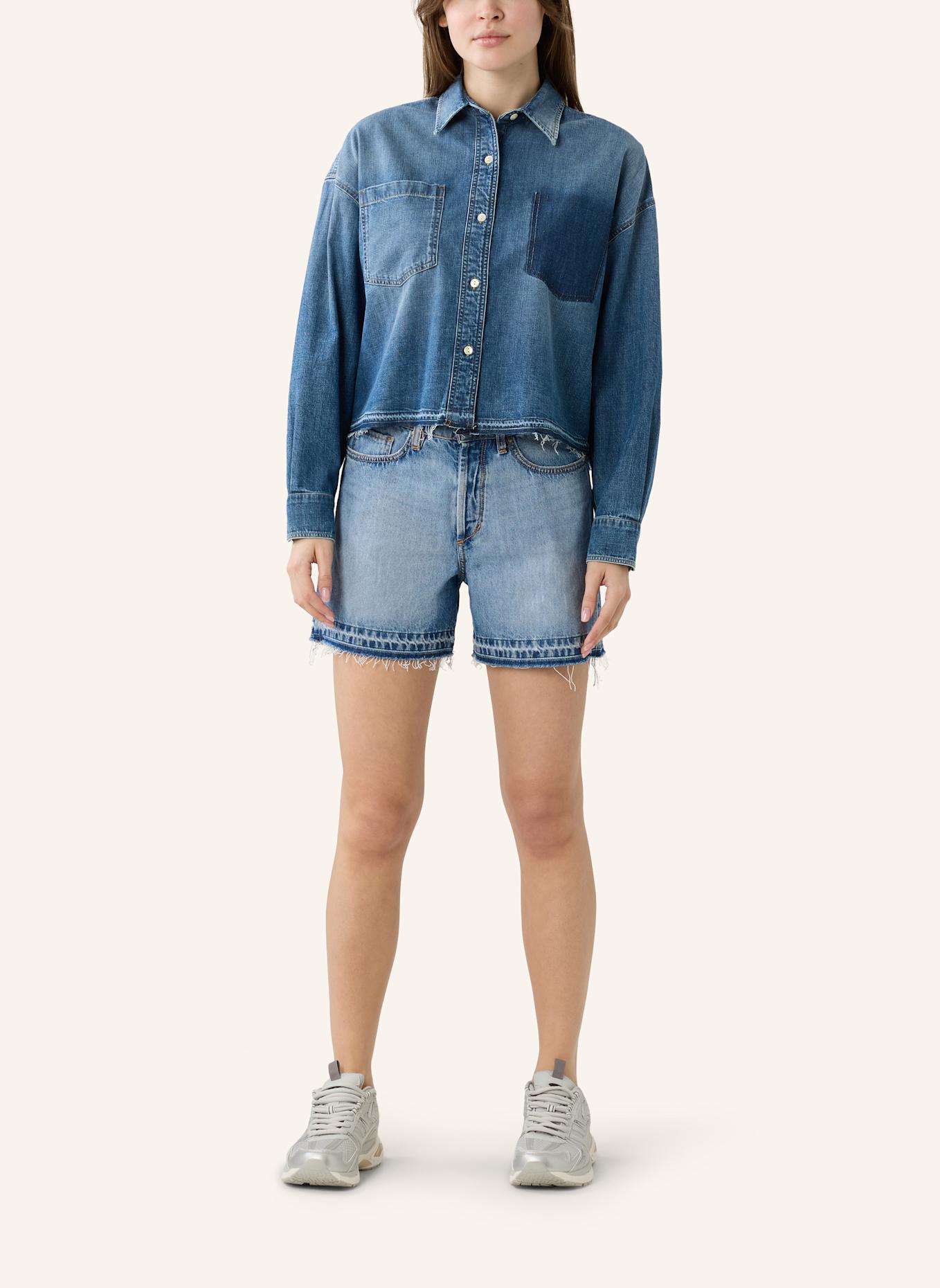 THE.NIM STANDARD Short WOMAN DENIM SHORTS: LIGHT BLUE