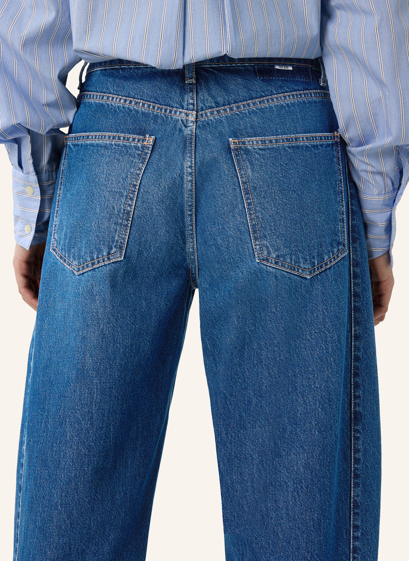 THE.NIM STANDARD Jeans ELLA JEANS 12 oz: PURE MID BLUE