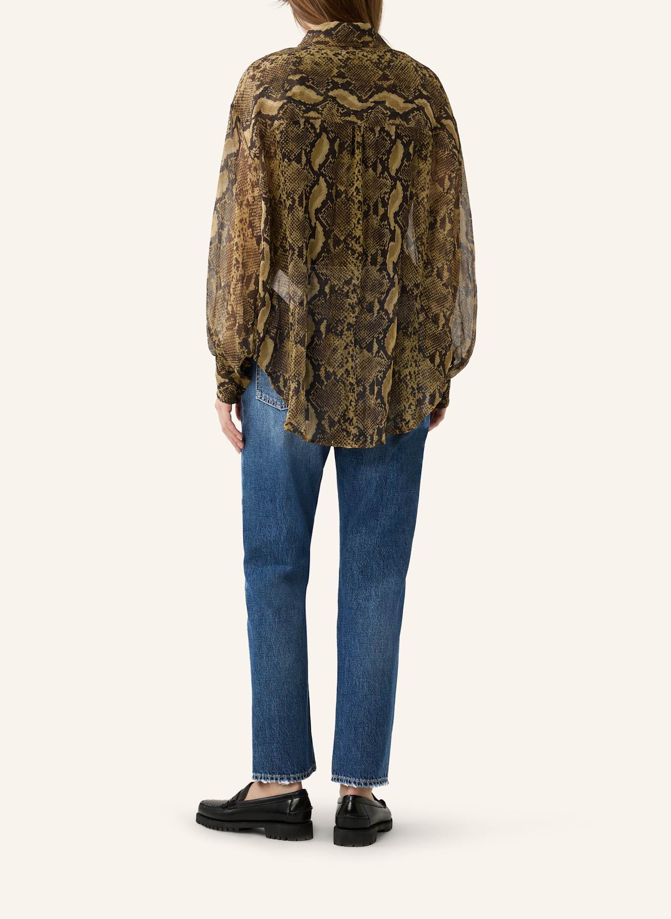 THE.NIM STANDARD Jeans JANE ANKLE JEANS 12 oz: MEDIUM BLUE