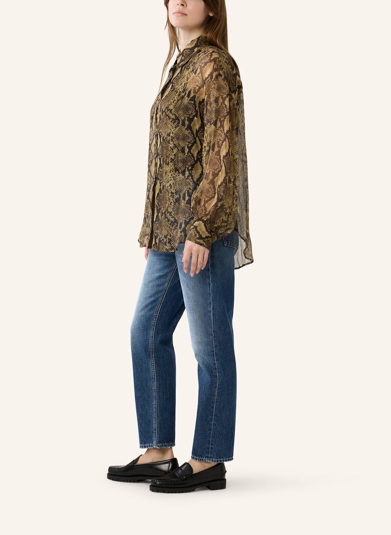 THE.NIM STANDARD Jeans JANE ANKLE JEANS 12 oz: MEDIUM BLUE