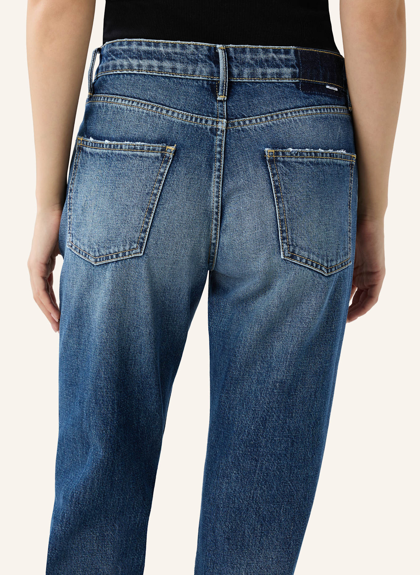 THE.NIM STANDARD Jeans JANE ANKLE JEANS 12 oz: MEDIUM BLUE