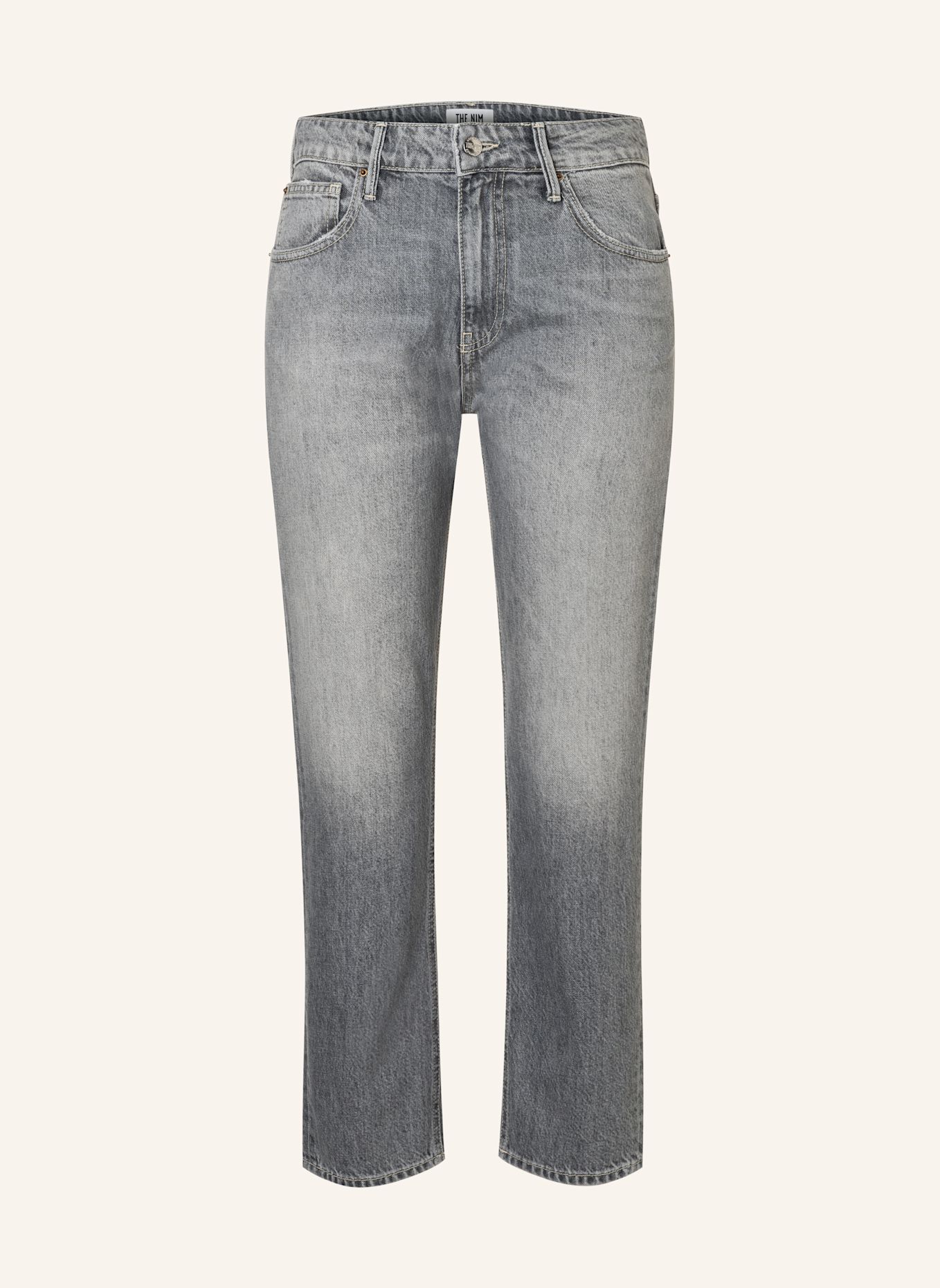 THE.NIM STANDARD Jeans JANE ANKLE JEANS 12 oz: GRAY