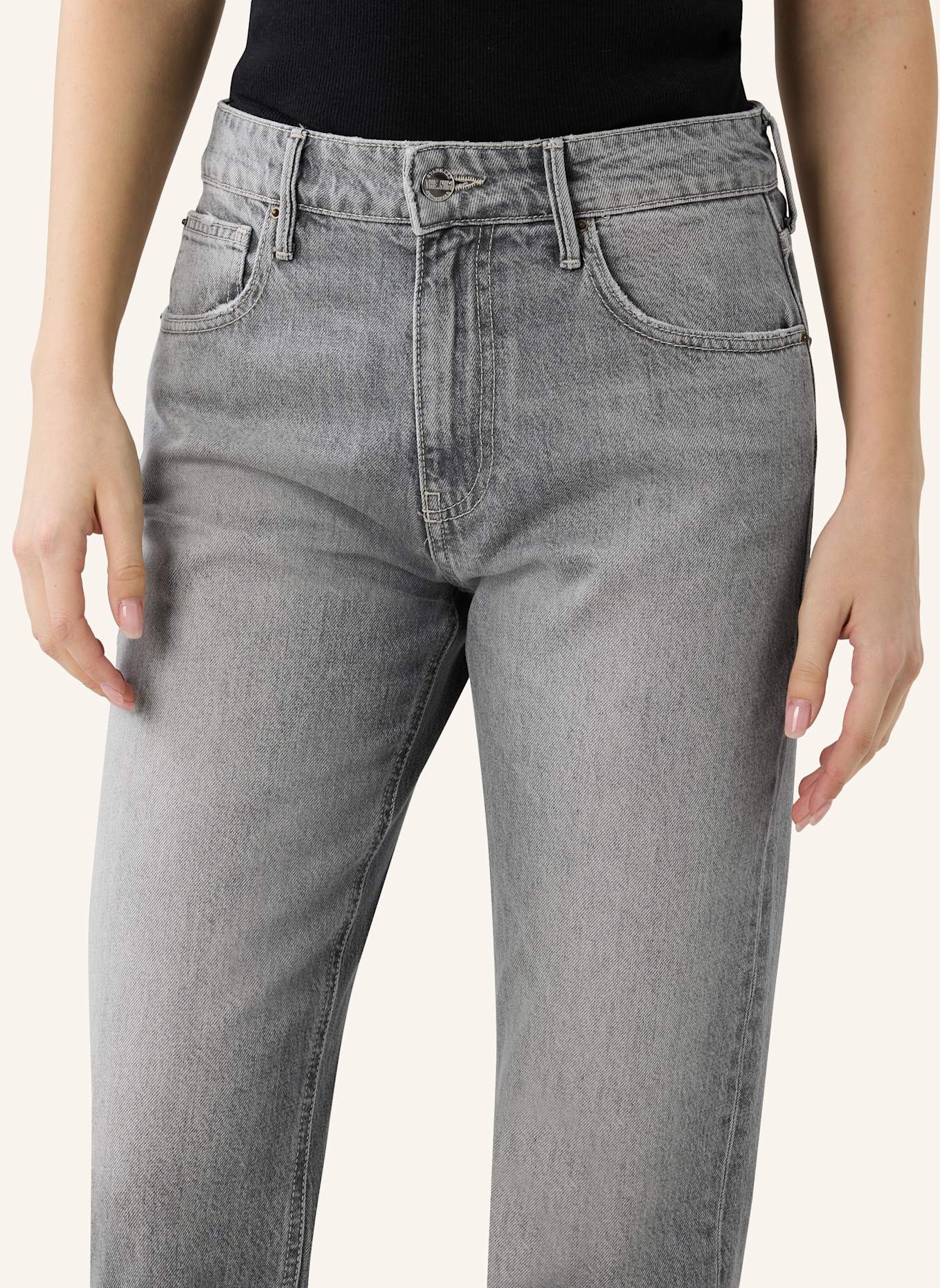 THE.NIM STANDARD Jeans JANE ANKLE JEANS 12 oz: GRAY