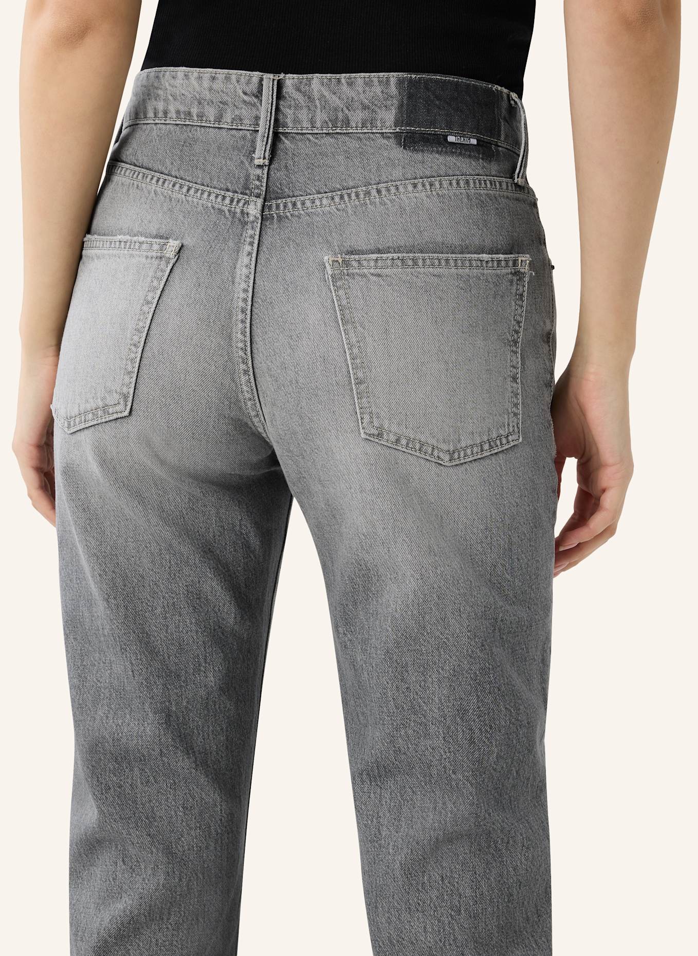 THE.NIM STANDARD Jeans JANE ANKLE JEANS 12 oz: GRAY