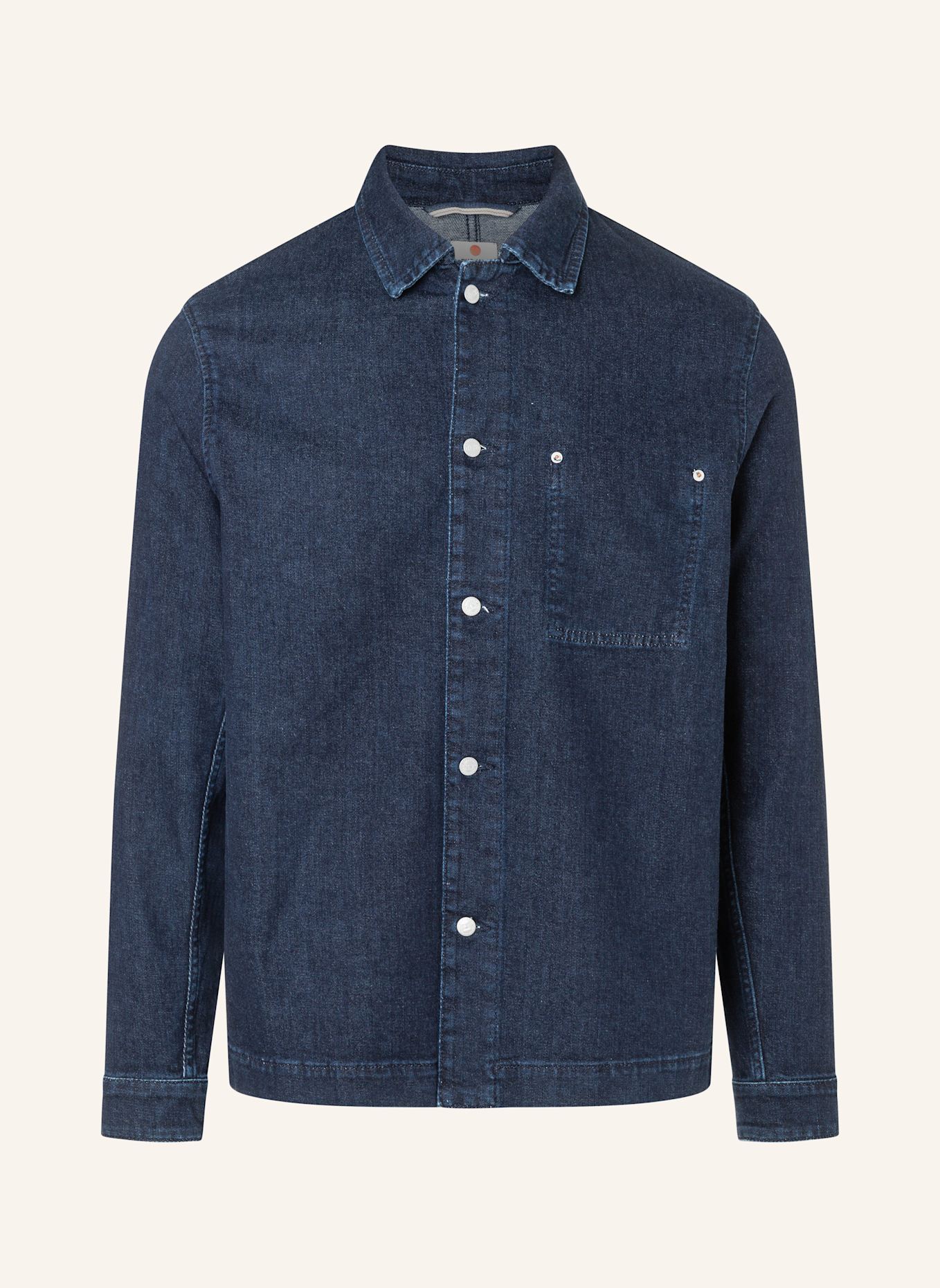 THE.NIM STANDARD Overshirt MAN OVERSHIRT 9oz: GRAU