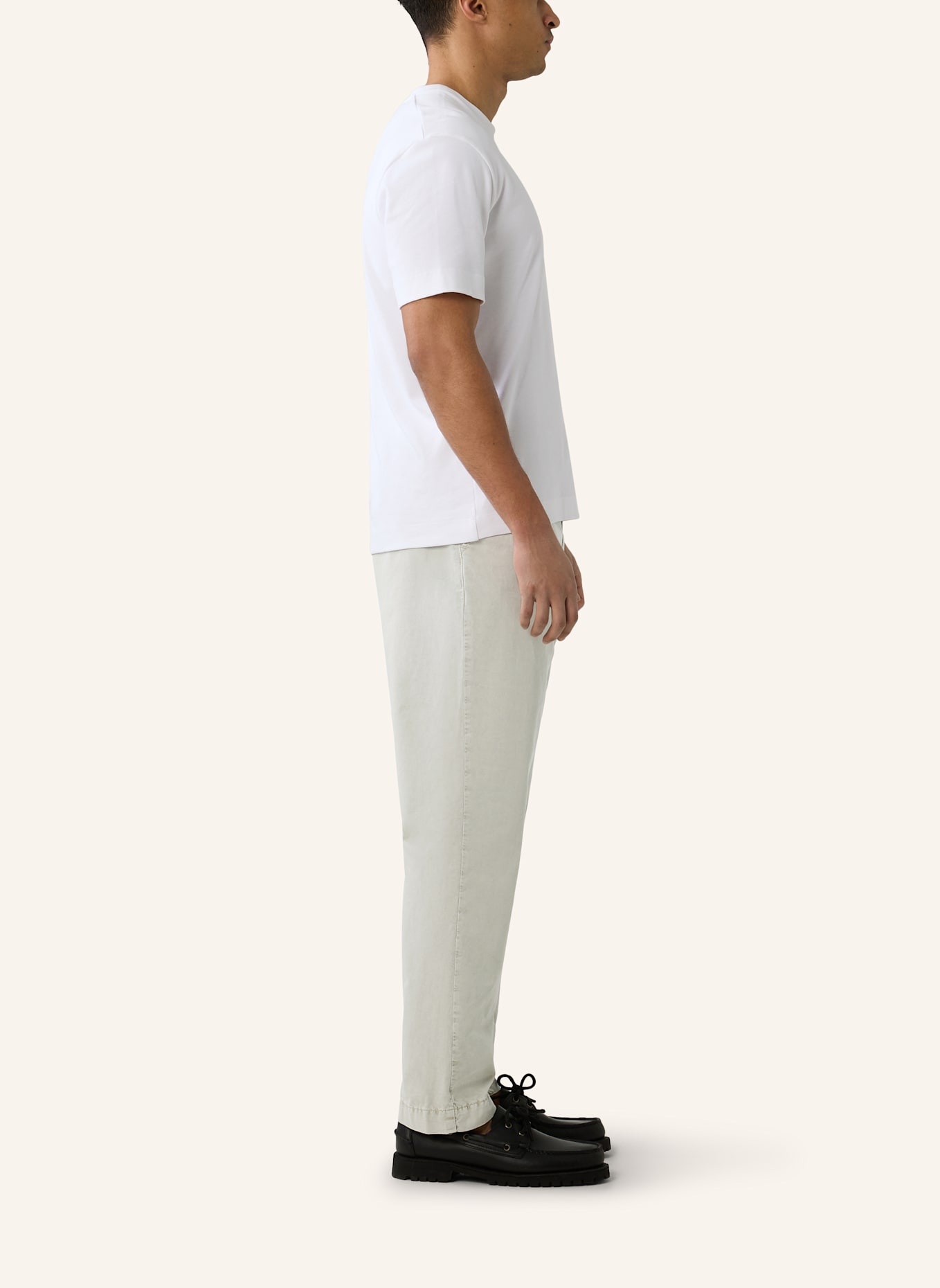 THE.NIM STANDARD Hose CARROT FLAT FRONT PANT: GRÜN