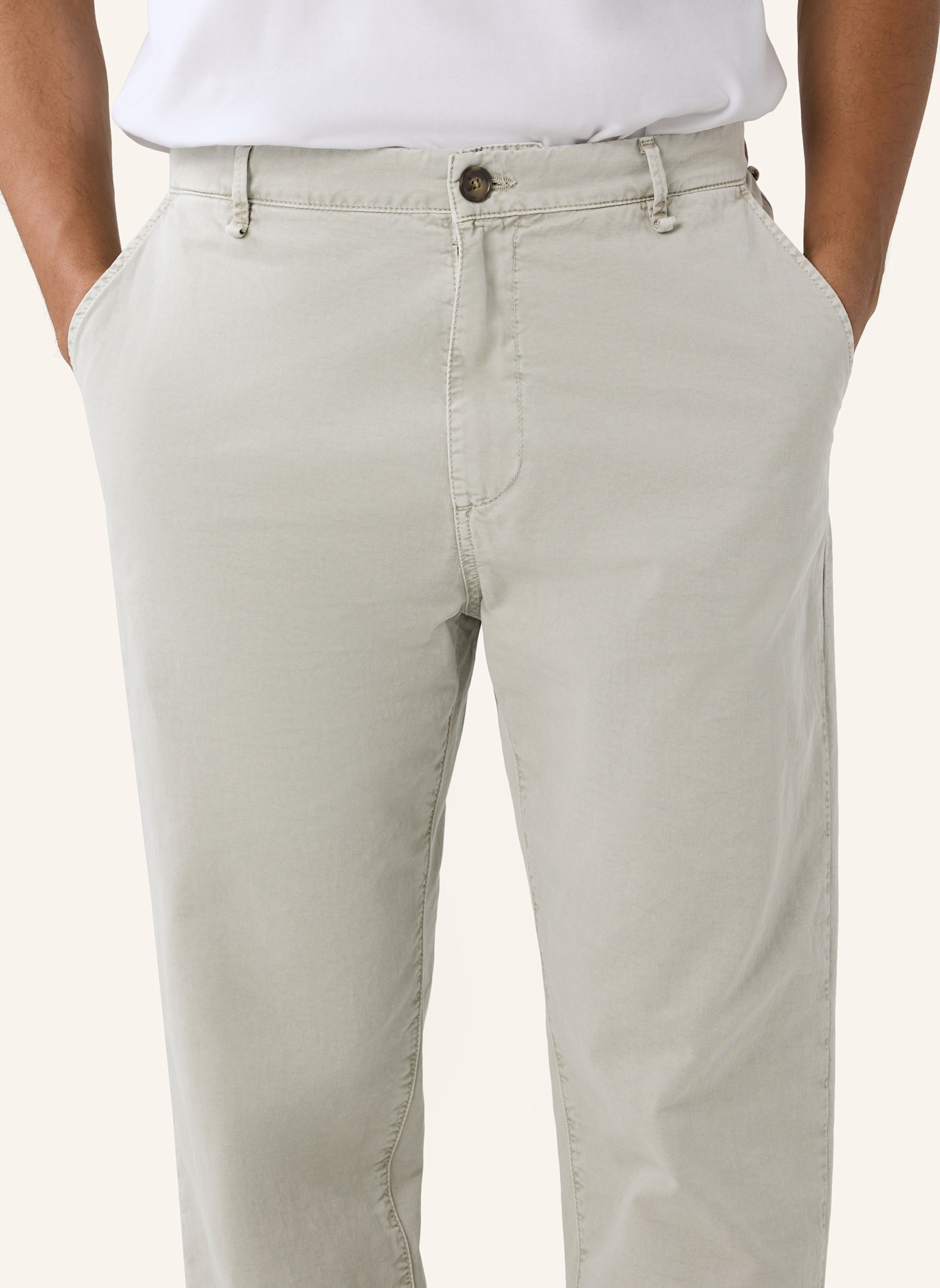 THE.NIM STANDARD Hose CARROT FLAT FRONT PANT: GRÜN