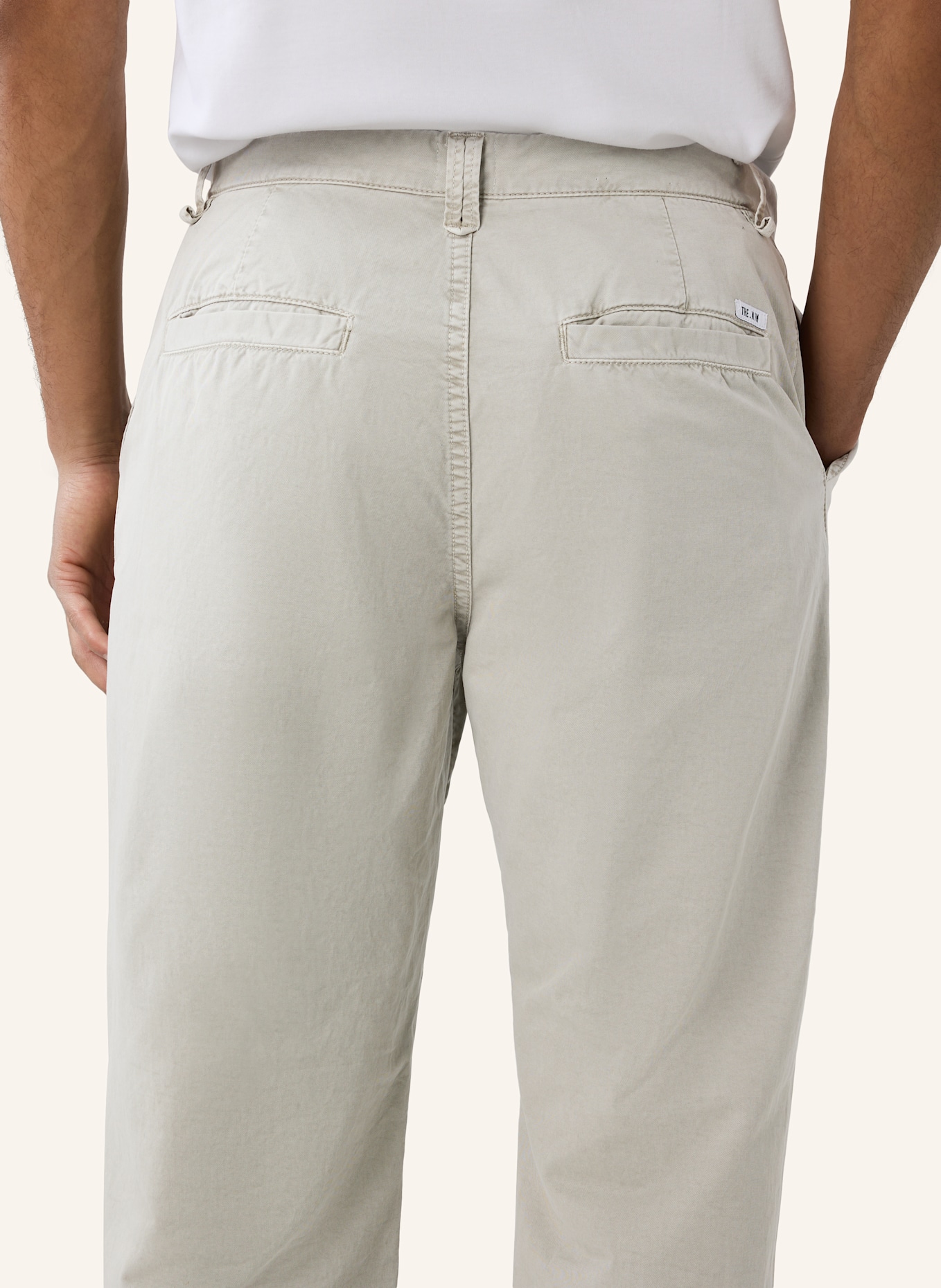 THE.NIM STANDARD Hose CARROT FLAT FRONT PANT: GRÜN