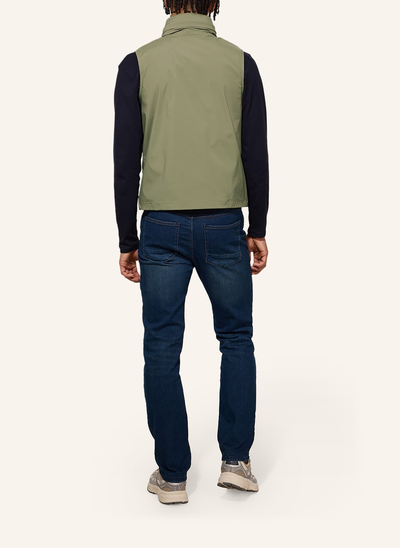 K-WAY Funktionsweste VALEN STRETCH NYLON JERSEY: GRÜN