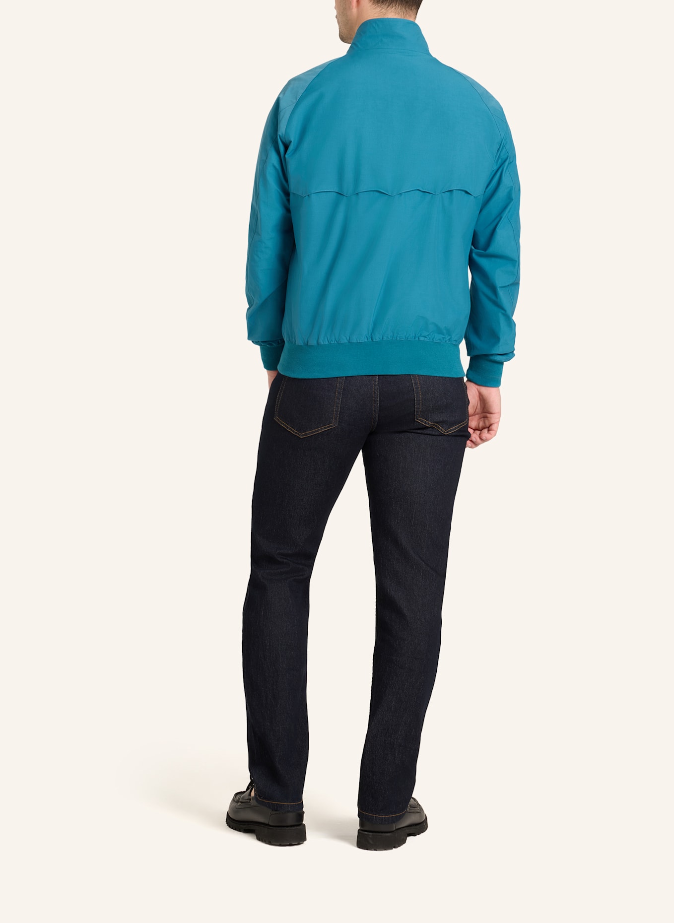 BARACUTA Jacke G9 HARRINGTON JACKET: HELLBLAU