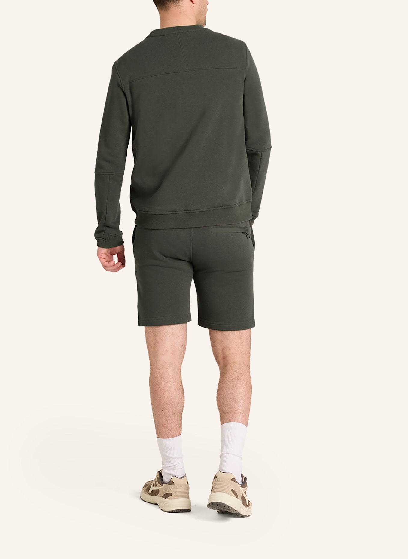 K-WAY Sweatshirt NAEL POLY COTTON: GRÜN