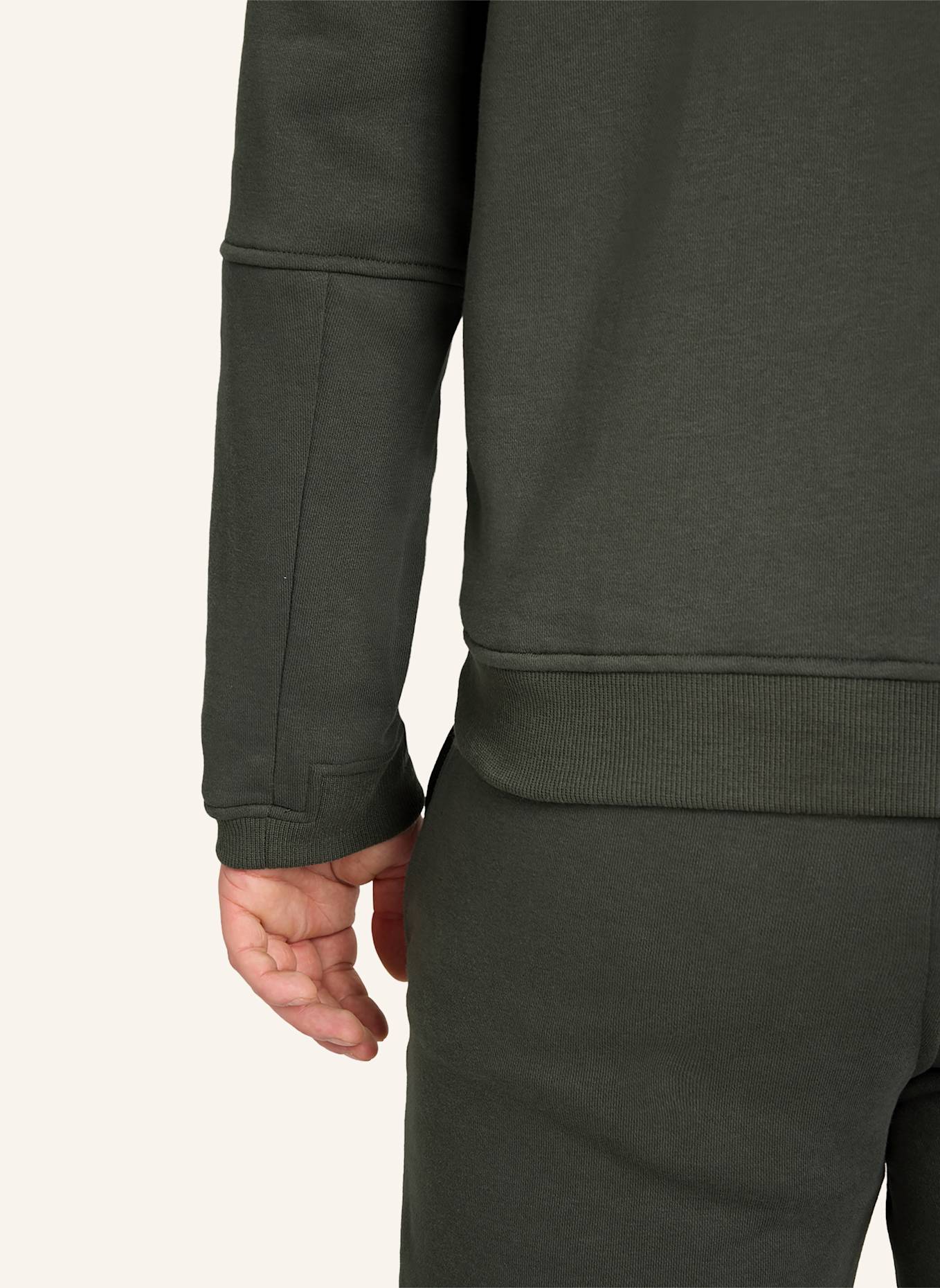 K-WAY Sweatshirt NAEL POLY COTTON: GRÜN