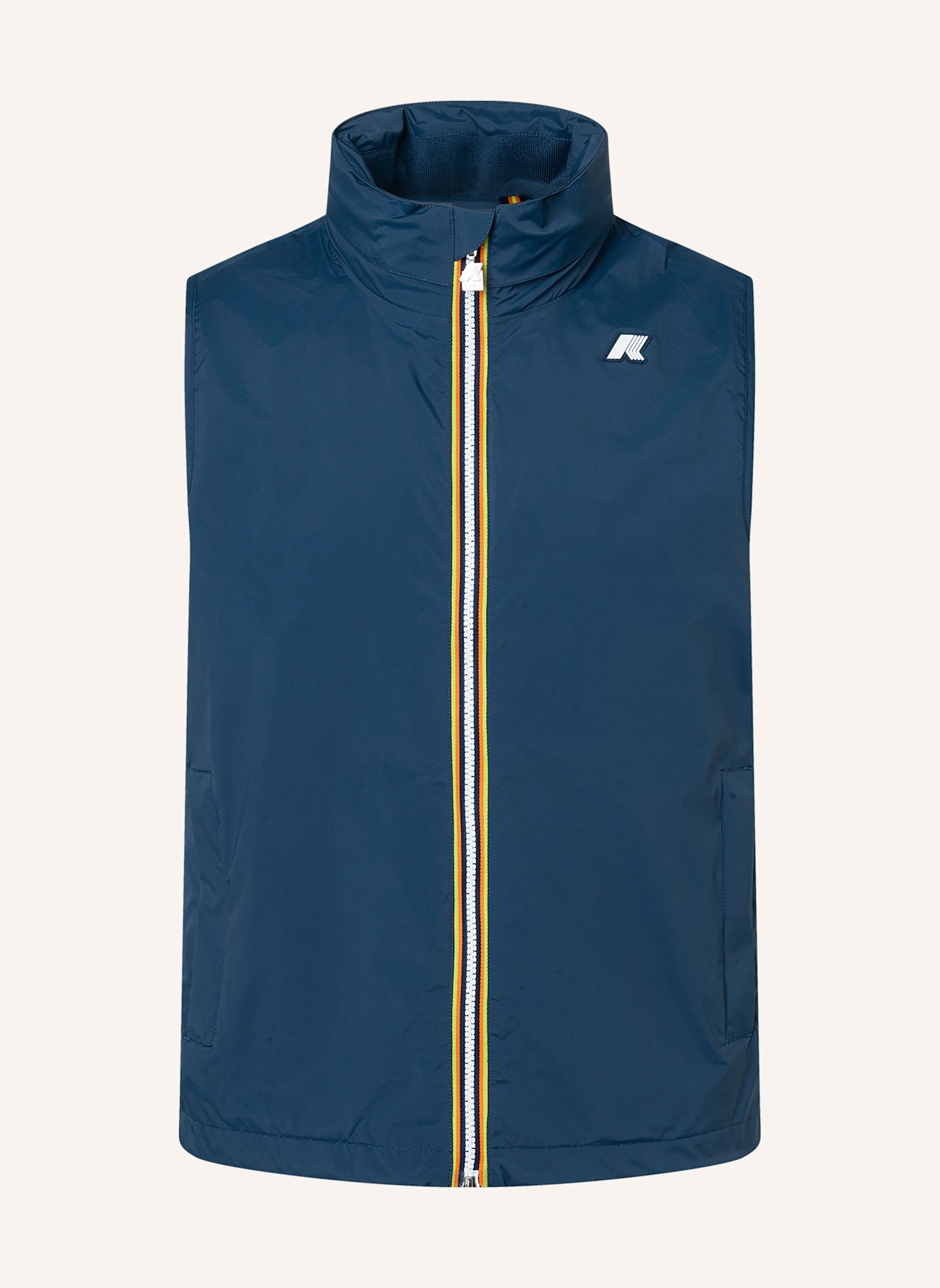 K-WAY Funktionsweste VALEN STRETCH NYLON JERSEY: BLAU