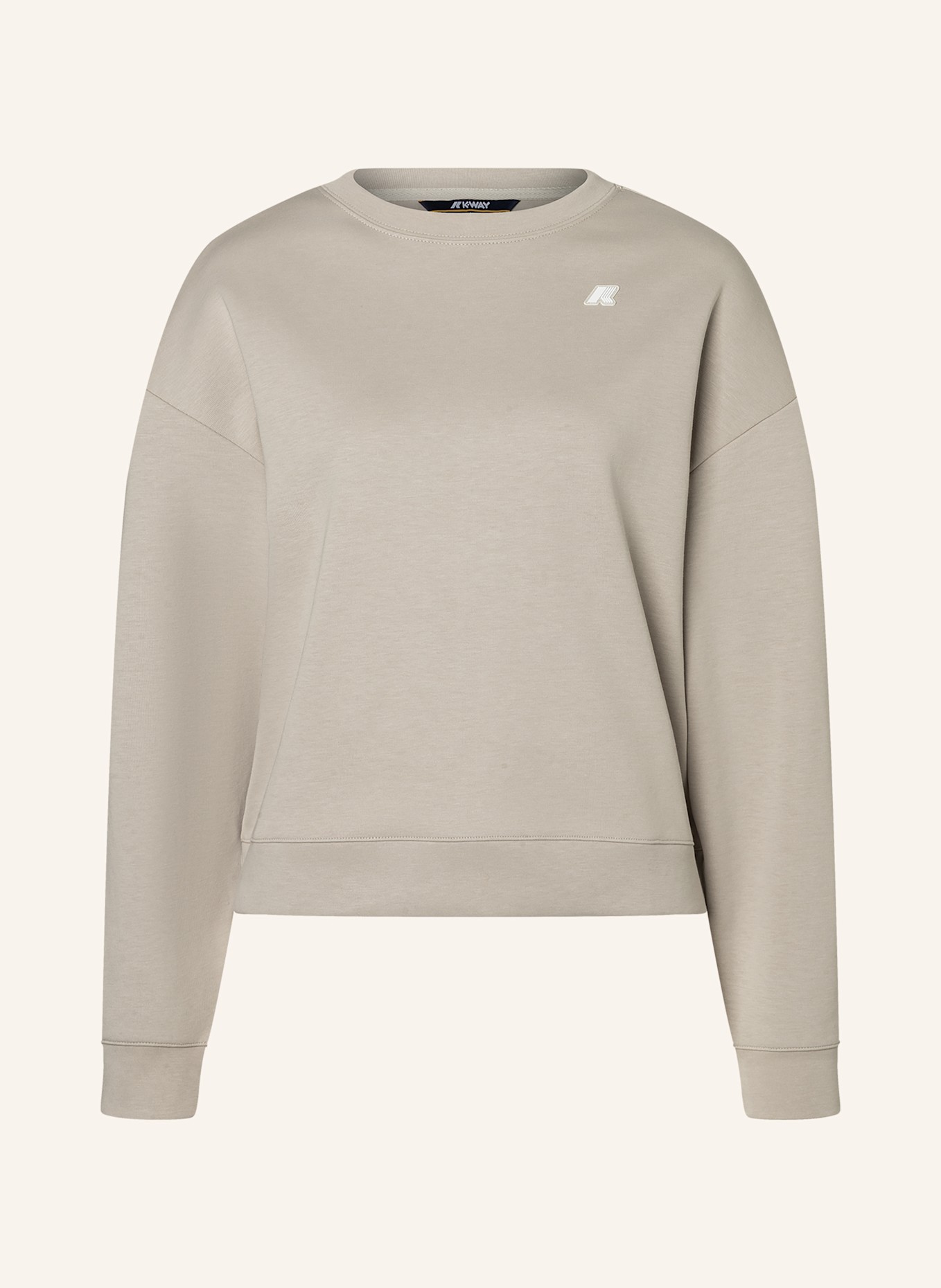 K-WAY Sweatshirt LOIZELLE INTERLOCK: BEIGE