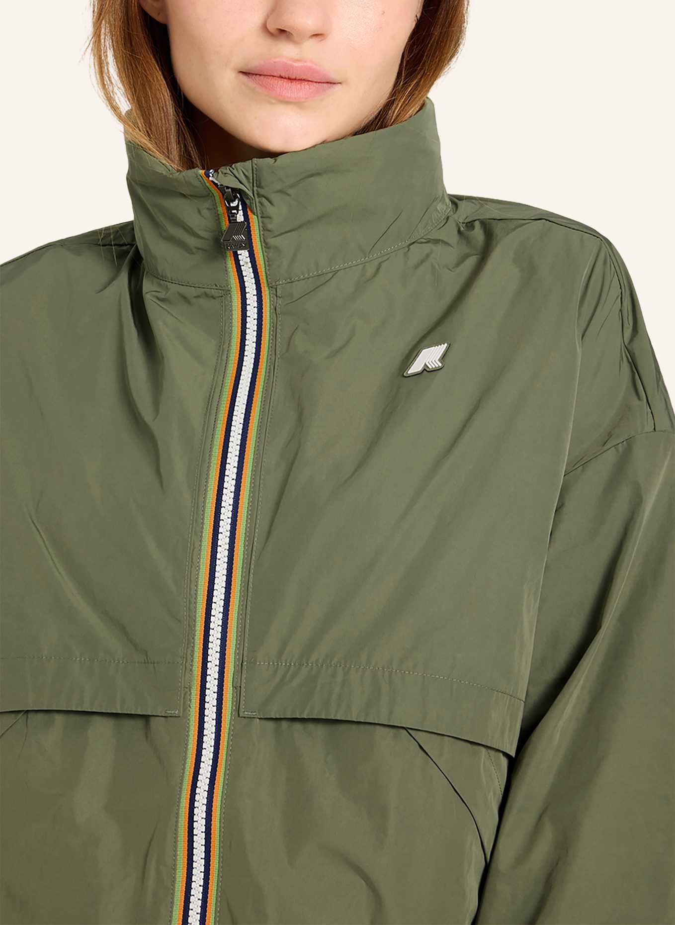 K-WAY Funktionsjacke AUBETTE MEMORY TOUCH: GRÜN