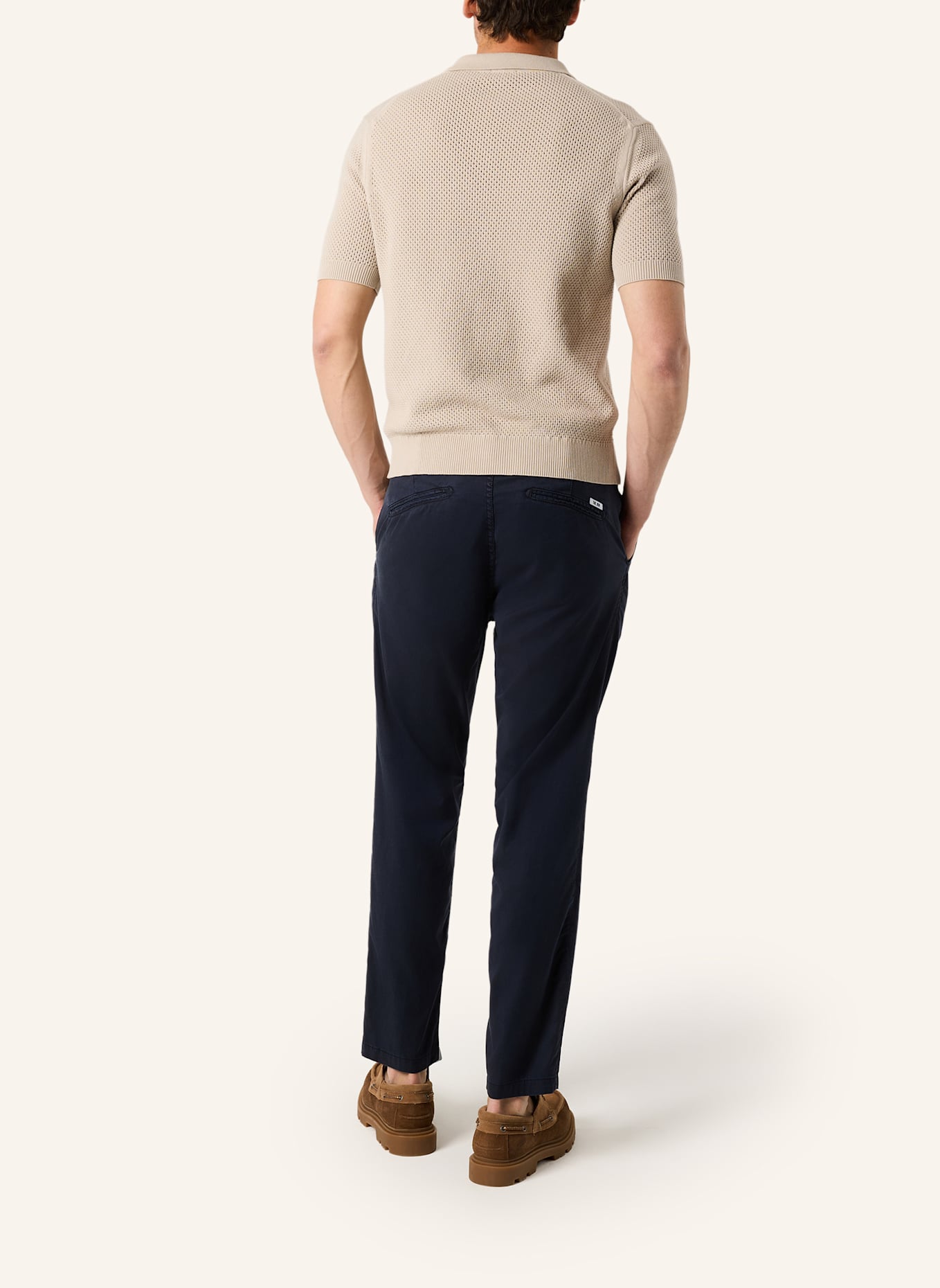 THE.NIM STANDARD Hose CHINO PINCE MAN: DUNKELBLAU