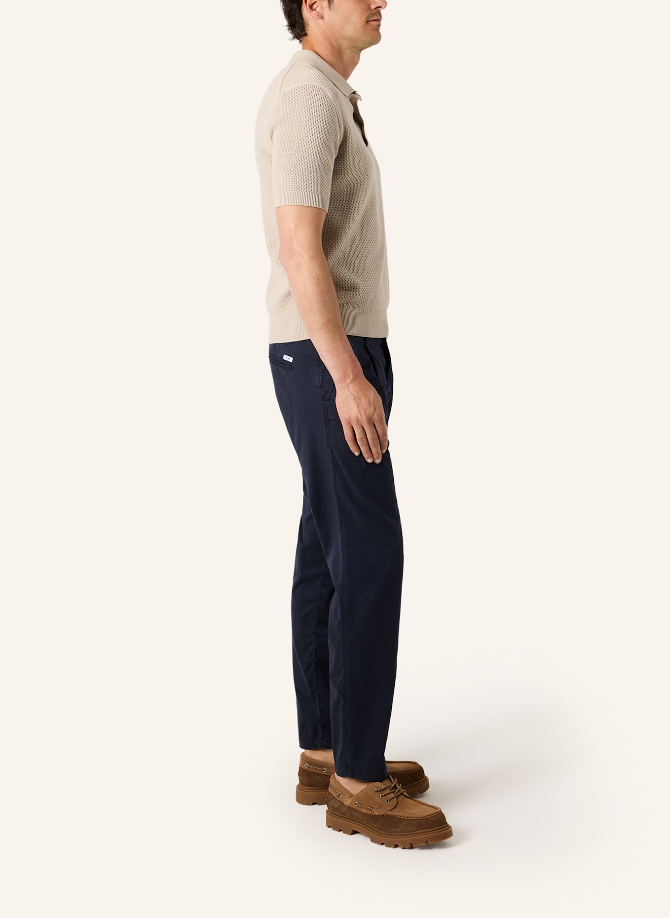 THE.NIM STANDARD Hose CHINO PINCE MAN: DUNKELBLAU