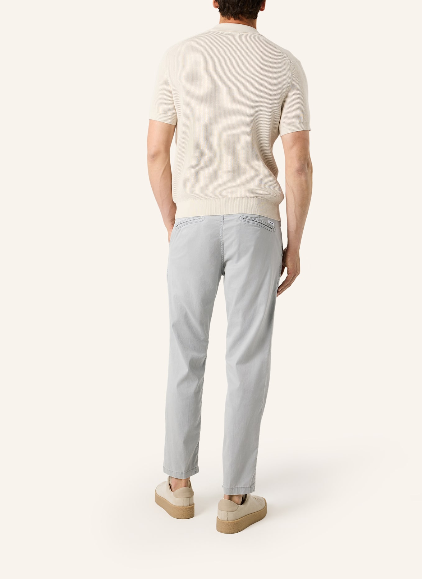 THE.NIM STANDARD Hose CHINO PINCE MAN: BLAU