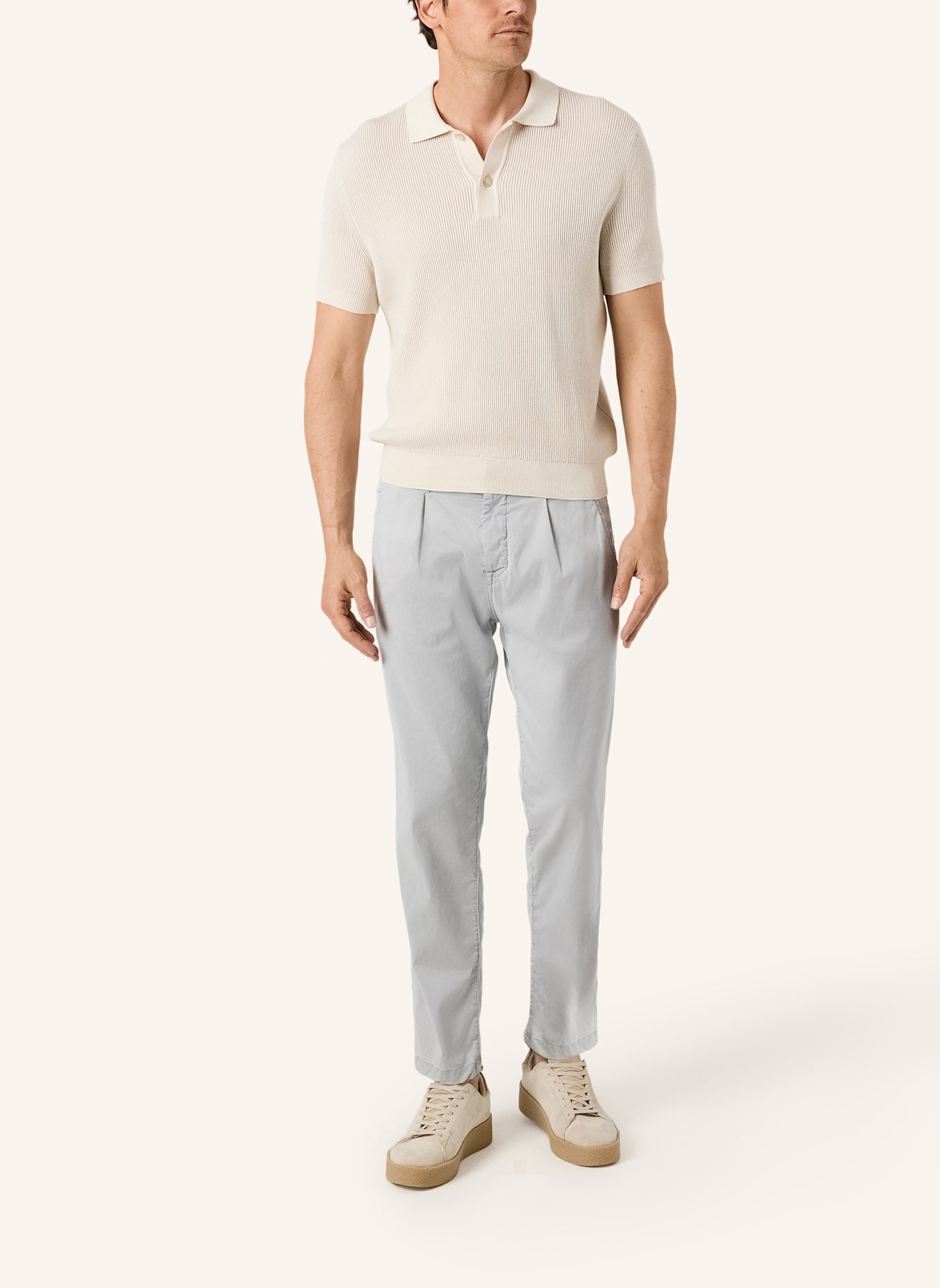 THE.NIM STANDARD Hose CHINO PINCE MAN: BLAU